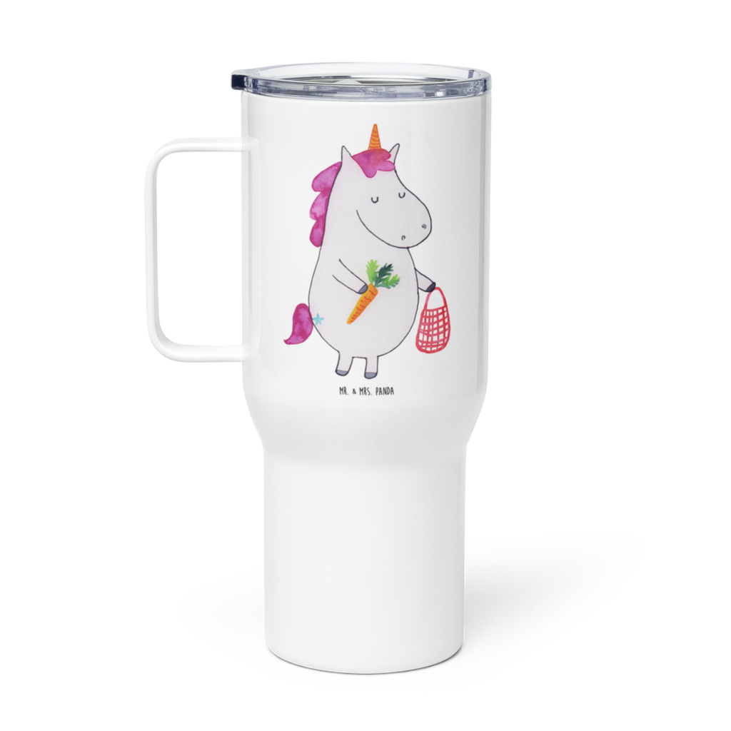 XXL Thermobecher Einhorn Gemüse Thermobecher, XL Thermobecher, Reisebecher, XL Reisetasse, Großer Thermobecher, Autobecher, Jumbo Becher, Einhorn, Einhörner, Einhorn Deko, Pegasus, Unicorn, Biomarkt, Gemüse, Wochenmarkt