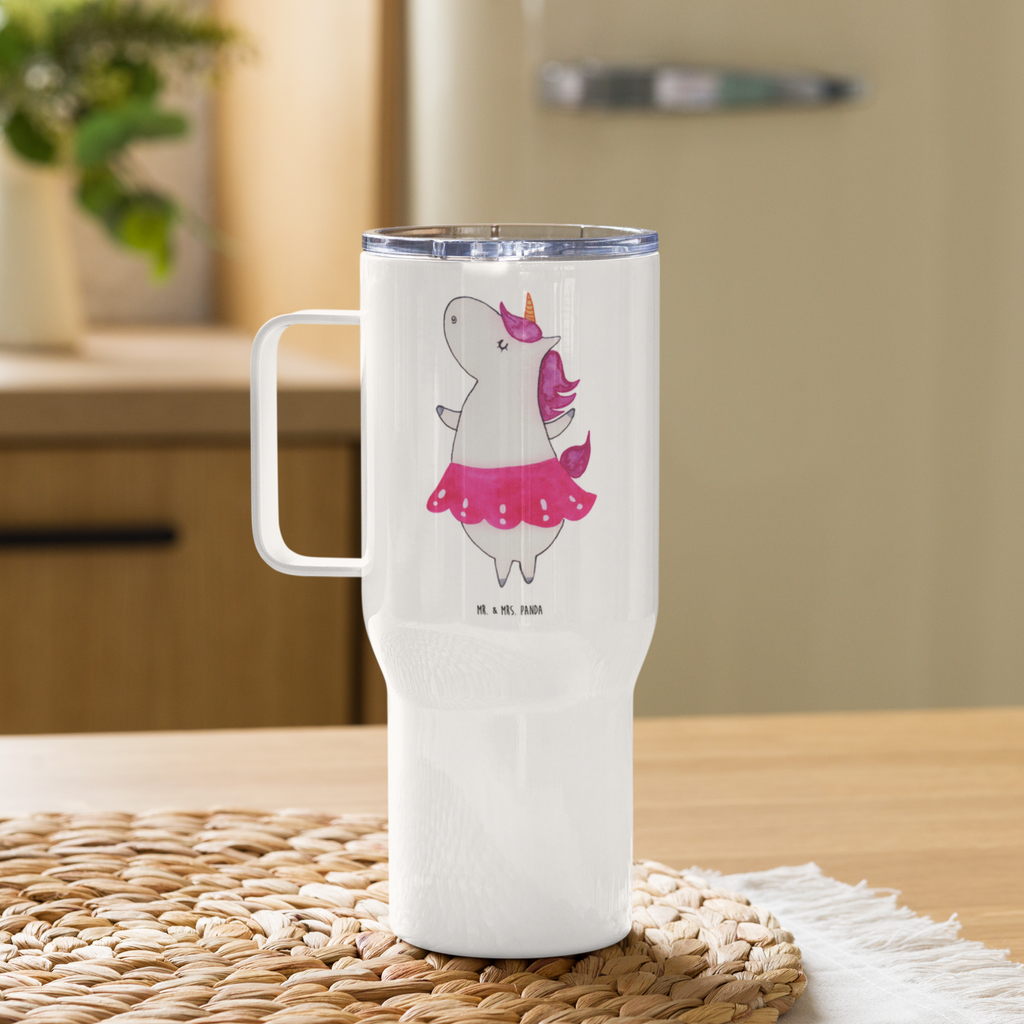 XXL Thermobecher Einhorn Ballerina Thermobecher, XL Thermobecher, Reisebecher, XL Reisetasse, Großer Thermobecher, Autobecher, Jumbo Becher, Einhorn, Einhörner, Einhorn Deko, Pegasus, Unicorn, Tanzen, Ballerina, Party, Wohnung, Spaß, Feiern, Geburtstag, Tänzerin, Lebenslust, Lebensfreude