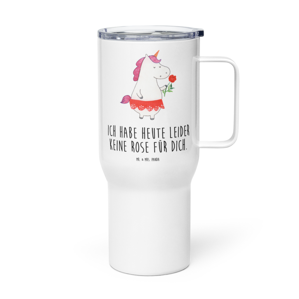 XXL Thermobecher Einhorn Dame Thermobecher, XL Thermobecher, Reisebecher, XL Reisetasse, Großer Thermobecher, Autobecher, Jumbo Becher, Einhorn, Einhörner, Einhorn Deko, Pegasus, Unicorn, Dame, Lady, feine Dame, Freundin, Frau, Bachelor, Bachelorette, Abfuhr, Schluss machen, Trennung