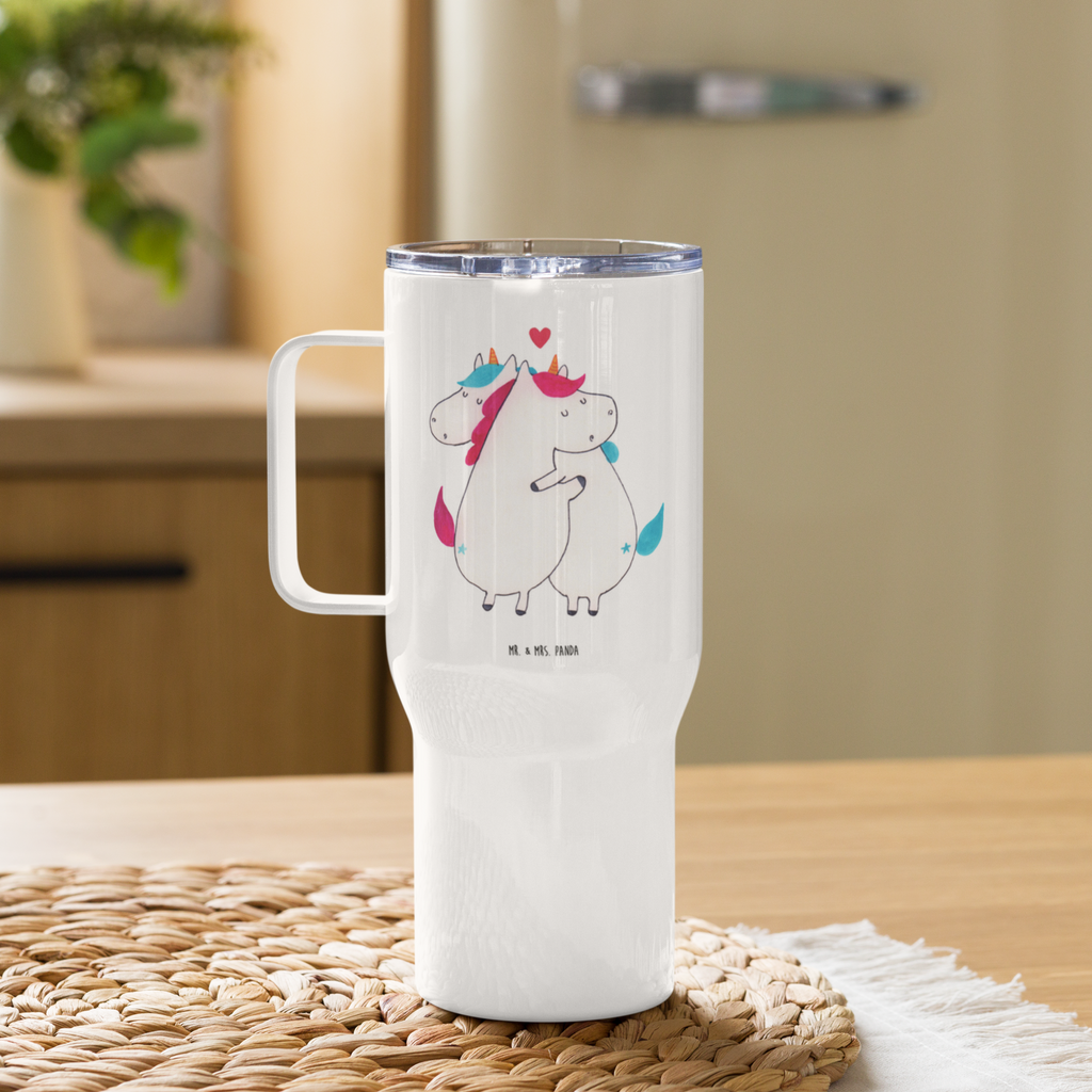 XXL Thermobecher Einhorn Mitteilung Thermobecher, XL Thermobecher, Reisebecher, XL Reisetasse, Großer Thermobecher, Autobecher, Jumbo Becher, Einhorn, Einhörner, Einhorn Deko, Pegasus, Unicorn, Valentinstag, Valentine, Liebe, Geschenk, Partner, Ehe, lustig, witzig, Spruch