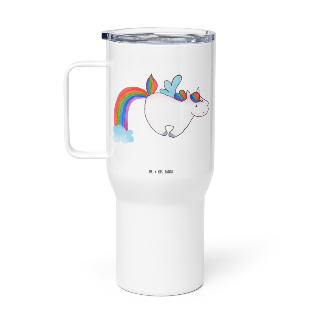 XXL Thermobecher Einhorn Pegasus Thermobecher, XL Thermobecher, Reisebecher, XL Reisetasse, Großer Thermobecher, Autobecher, Jumbo Becher, Einhorn, Einhörner, Einhorn Deko, Pegasus, Unicorn, Regenbogen, Spielen, Realität, Glitzer, Erwachsenwerden