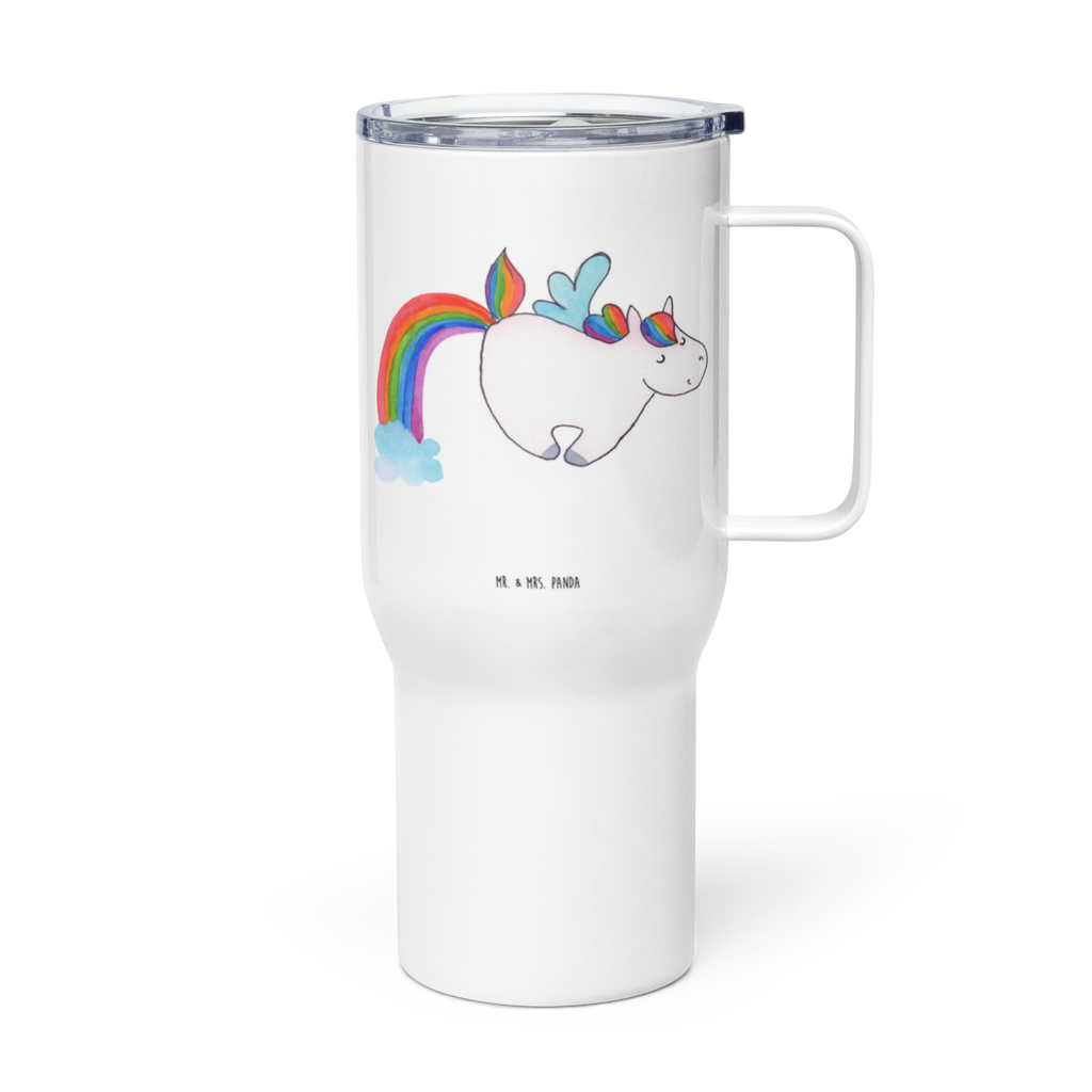 XXL Thermobecher Einhorn Pegasus Thermobecher, XL Thermobecher, Reisebecher, XL Reisetasse, Großer Thermobecher, Autobecher, Jumbo Becher, Einhorn, Einhörner, Einhorn Deko, Pegasus, Unicorn, Regenbogen, Spielen, Realität, Glitzer, Erwachsenwerden