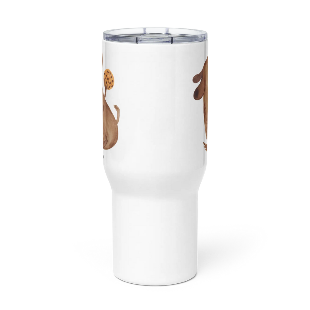 XXL Thermobecher Hund Keks Thermobecher, XL Thermobecher, Reisebecher, XL Reisetasse, Großer Thermobecher, Autobecher, Jumbo Becher, Hund, Hundemotiv, Haustier, Hunderasse, Tierliebhaber, Hundebesitzer, Sprüche, Hundekekse, Leckerli, Hundeleckerli, Hundesnacks