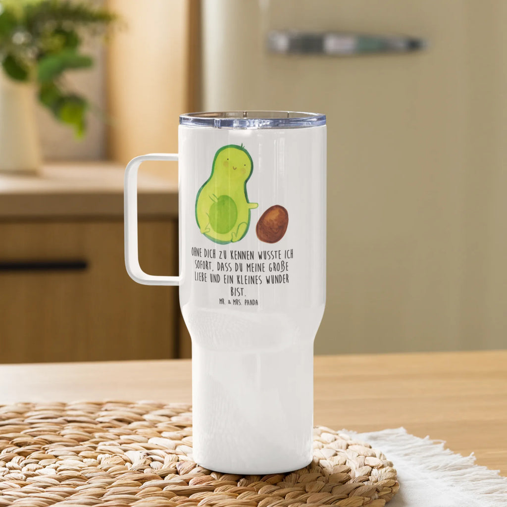 XXL Thermobecher Avocado Kern rollt Thermobecher, XL Thermobecher, Reisebecher, XL Reisetasse, Großer Thermobecher, Autobecher, Jumbo Becher, Avocado, Veggie, Vegan, Gesund, Avocados, Schwanger, Geburt, Geburtstag, Säugling, Kind, erstes Kind, zur Geburt, Schwangerschaft, Babyparty, Baby, große Liebe, Liebe, Love