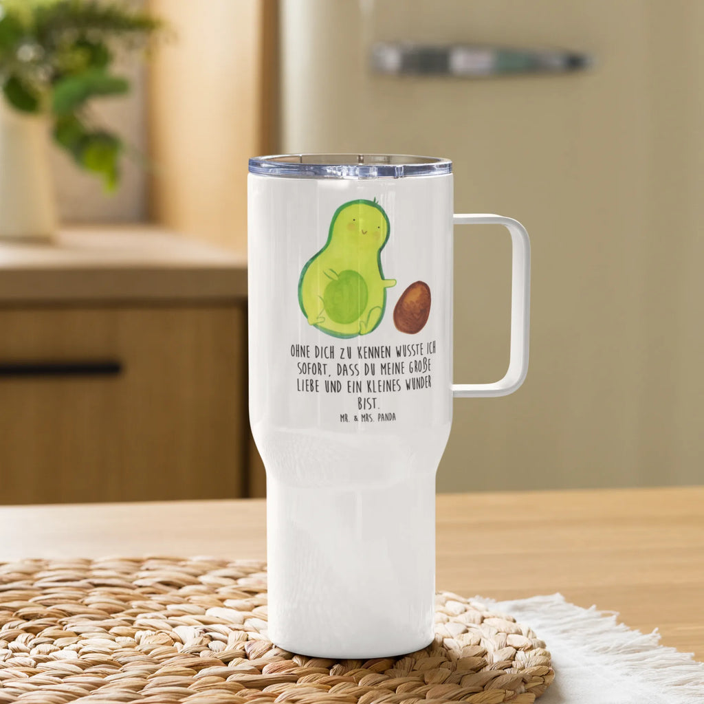 XXL Thermobecher Avocado Kern rollt Thermobecher, XL Thermobecher, Reisebecher, XL Reisetasse, Großer Thermobecher, Autobecher, Jumbo Becher, Avocado, Veggie, Vegan, Gesund, Avocados, Schwanger, Geburt, Geburtstag, Säugling, Kind, erstes Kind, zur Geburt, Schwangerschaft, Babyparty, Baby, große Liebe, Liebe, Love