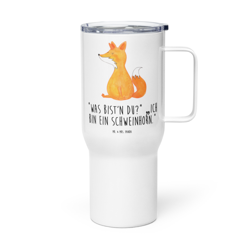 XXL Thermobecher Einhorn Fuchs Thermobecher, XL Thermobecher, Reisebecher, XL Reisetasse, Großer Thermobecher, Autobecher, Jumbo Becher, Einhorn, Einhörner, Einhorn Deko, Unicorn, Fuchs, Unicorns, Fuchshörnchen, Fuchshorn, Foxycorn, Füchse