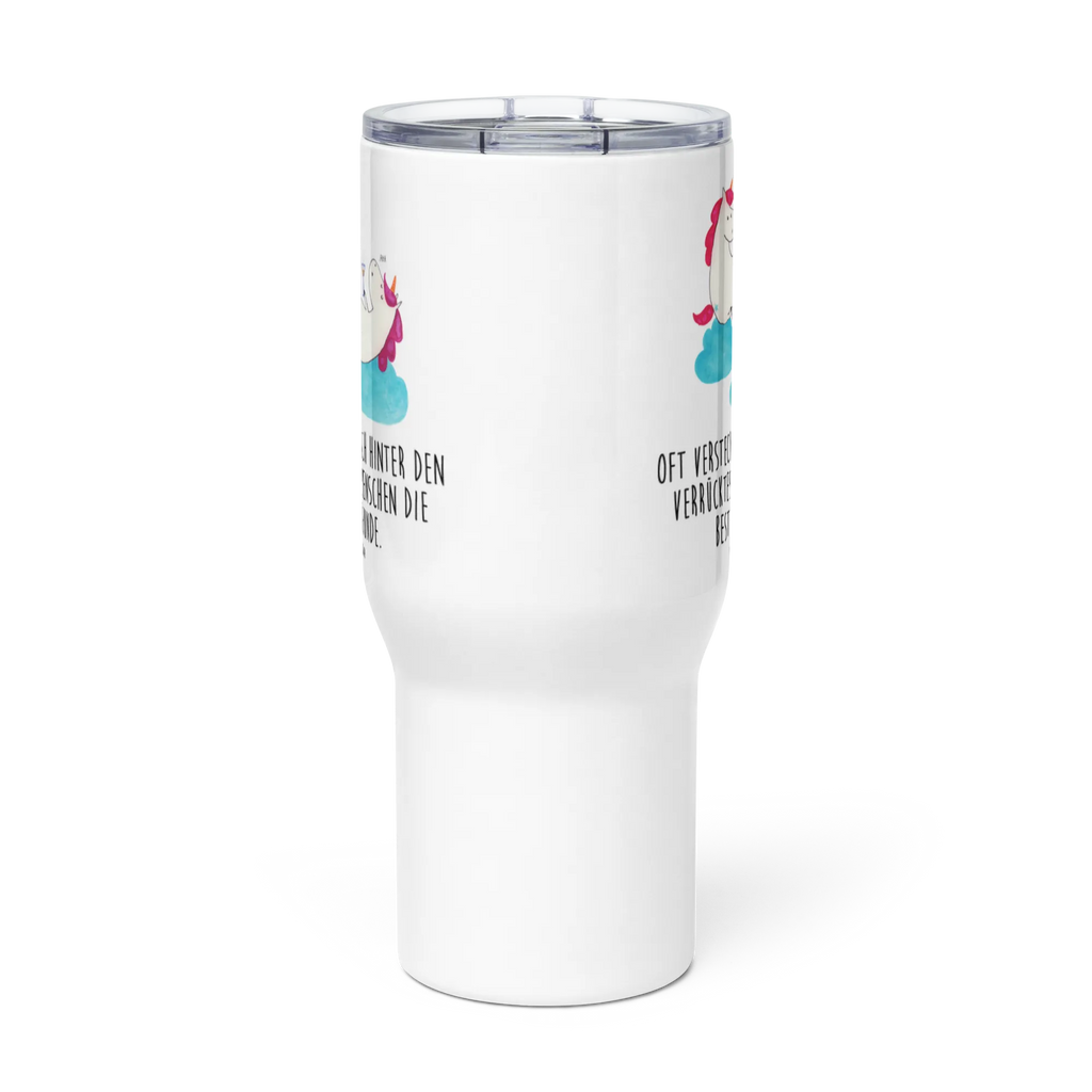 XXL Thermobecher Einhorn Sekt Thermobecher, XL Thermobecher, Reisebecher, XL Reisetasse, Großer Thermobecher, Autobecher, Jumbo Becher, Einhorn, Einhörner, Einhorn Deko, Pegasus, Unicorn, Freundinnen, Freundin, BFF, Sekt, Mädelsabend, Spaß, Party, Korken, Anstoßen, Beste