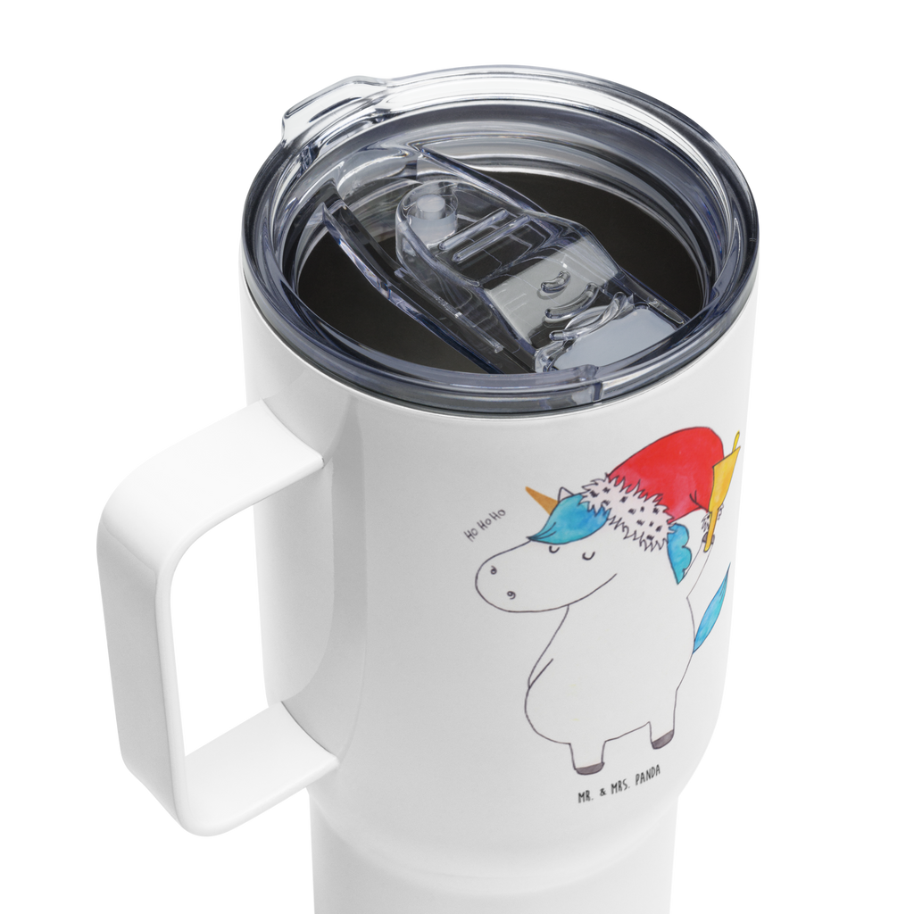 XXL Thermobecher Einhorn Weihnachtsmann Thermobecher, XL Thermobecher, Reisebecher, XL Reisetasse, Großer Thermobecher, Autobecher, Jumbo Becher, Einhorn, Einhörner, Einhorn Deko, Pegasus, Unicorn, Gin, Schokolade, Schoki, Weihnachten, Weihnachtsmann, Nikolaus, Wunschzettel, Wunschliste, Feenstaub