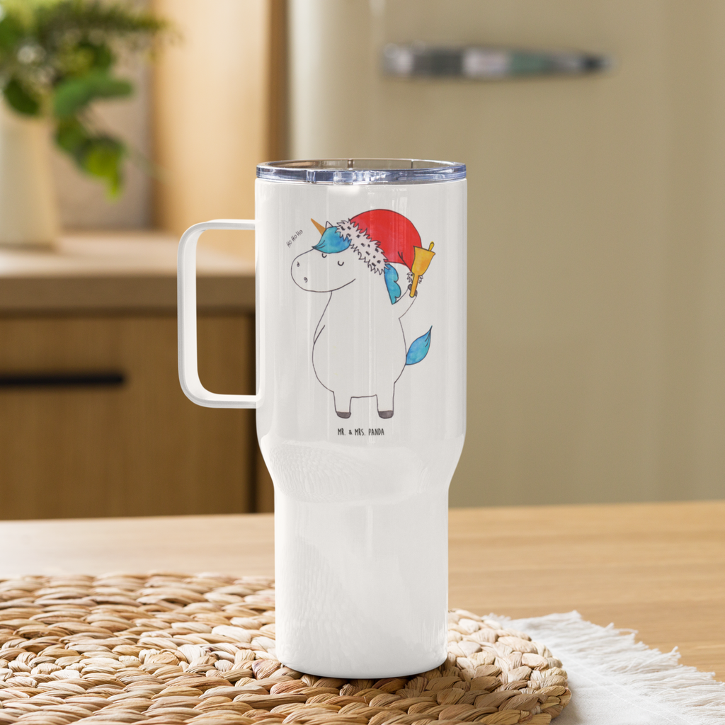 XXL Thermobecher Einhorn Weihnachtsmann Thermobecher, XL Thermobecher, Reisebecher, XL Reisetasse, Großer Thermobecher, Autobecher, Jumbo Becher, Einhorn, Einhörner, Einhorn Deko, Pegasus, Unicorn, Gin, Schokolade, Schoki, Weihnachten, Weihnachtsmann, Nikolaus, Wunschzettel, Wunschliste, Feenstaub