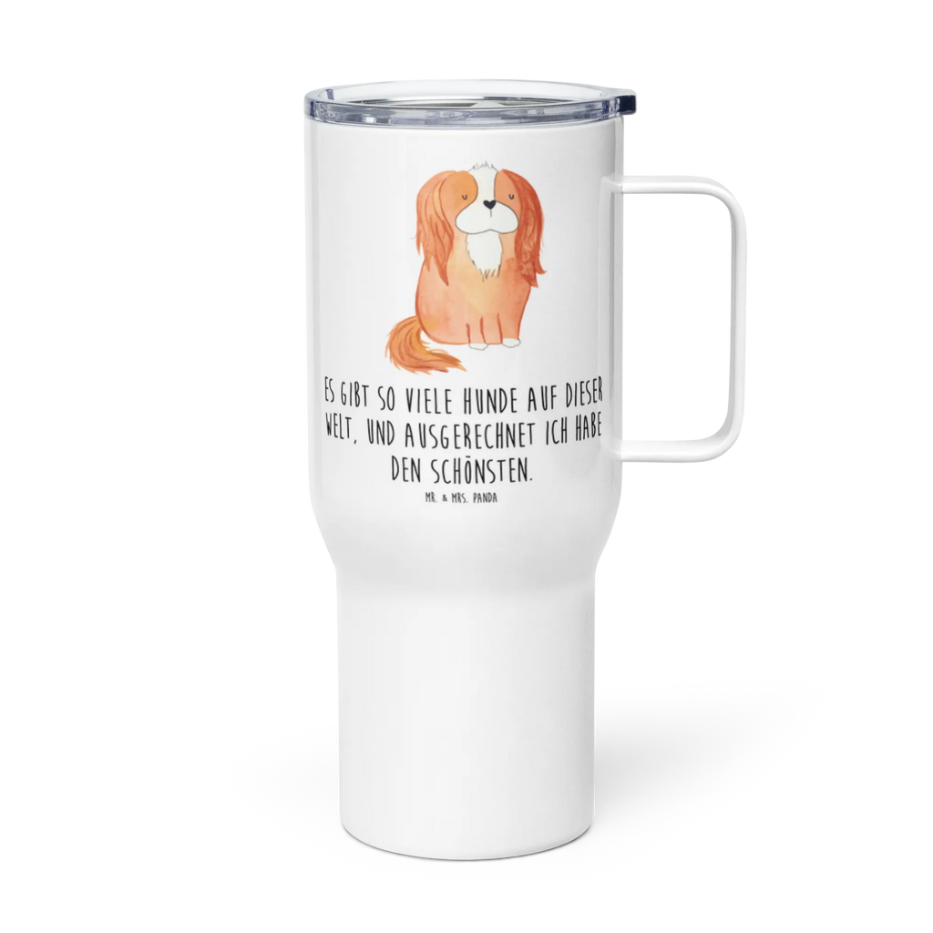 XXL Thermobecher Hund Cavalier King Charles Spaniel Thermobecher, XL Thermobecher, Reisebecher, XL Reisetasse, Großer Thermobecher, Autobecher, Jumbo Becher, Hund, Hundemotiv, Haustier, Hunderasse, Tierliebhaber, Hundebesitzer, Sprüche, Cavalier King Charles Spaniel, Cockerspaniel, Spaniel, Spruch, schönster Hund