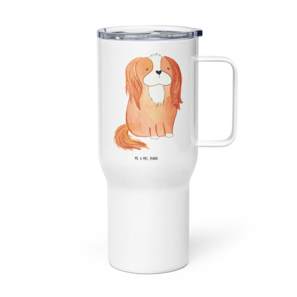 XXL Thermobecher Hund Cavalier King Charles Spaniel Thermobecher, XL Thermobecher, Reisebecher, XL Reisetasse, Großer Thermobecher, Autobecher, Jumbo Becher, Hund, Hundemotiv, Haustier, Hunderasse, Tierliebhaber, Hundebesitzer, Sprüche, Cavalier King Charles Spaniel, Cockerspaniel, Spaniel, Spruch, schönster Hund