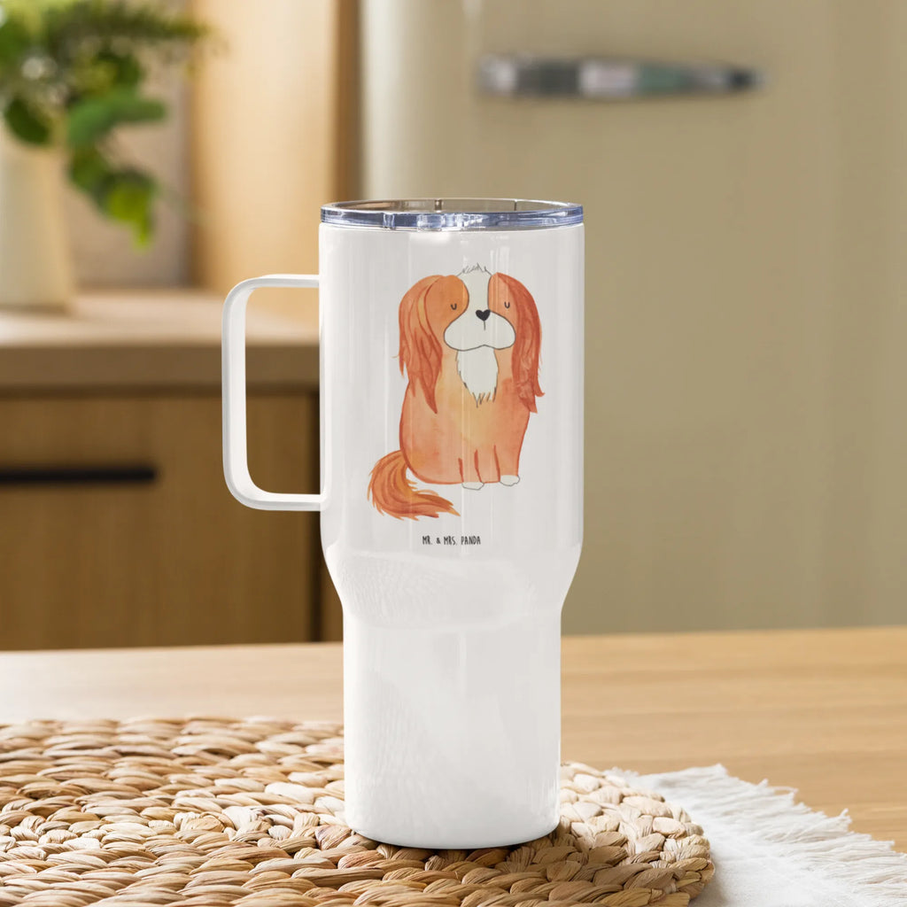 XXL Thermobecher Hund Cavalier King Charles Spaniel Thermobecher, XL Thermobecher, Reisebecher, XL Reisetasse, Großer Thermobecher, Autobecher, Jumbo Becher, Hund, Hundemotiv, Haustier, Hunderasse, Tierliebhaber, Hundebesitzer, Sprüche, Cavalier King Charles Spaniel, Cockerspaniel, Spaniel, Spruch, schönster Hund