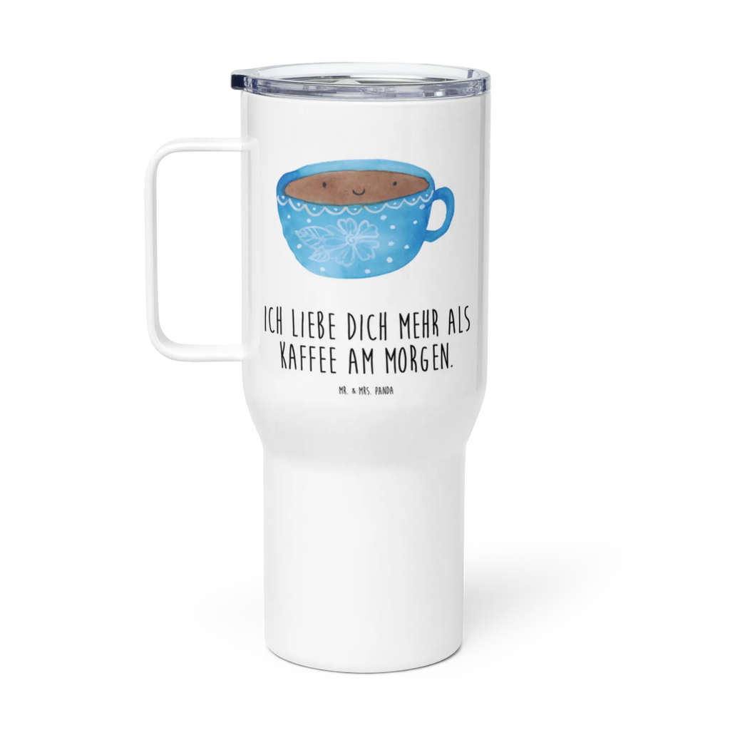 XXL Thermobecher Kaffee Tasse Thermobecher, XL Thermobecher, Reisebecher, XL Reisetasse, Großer Thermobecher, Autobecher, Jumbo Becher, Tiermotive, Gute Laune, lustige Sprüche, Tiere, Kaffee, Tasse, Liebe, Geschmack, Genuss, Glücklich