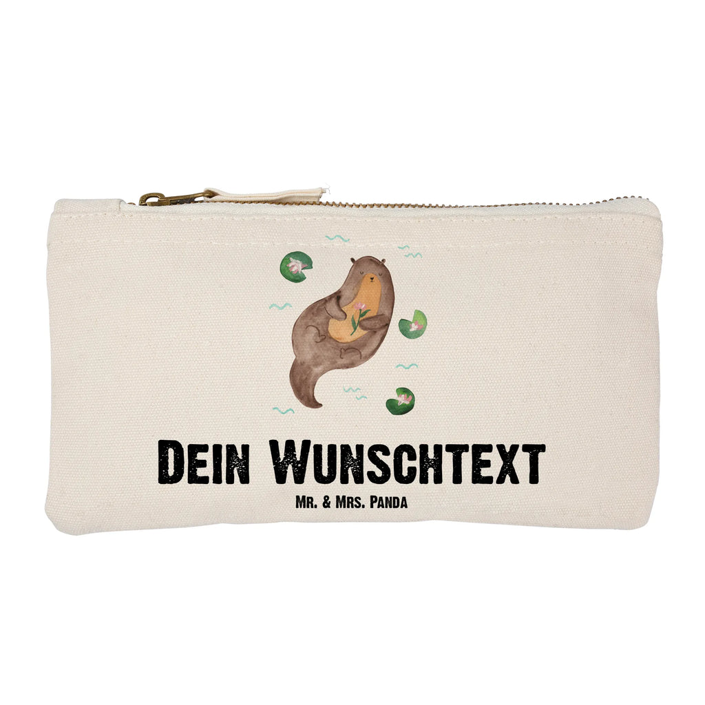 Personalisierte Schminktasche Otter mit Seerose Personalisierte Schminktasche, Personalisierte Kosmetiktasche, Personalisierter Kosmetikbeutel, Personalisiertes Stiftemäppchen, Personalisiertes Etui, Personalisierte Federmappe, Personalisierte Makeup Bag, Personalisiertes Schminketui, Personalisiertes Kosmetiketui, Personalisiertes Schlamperetui, Schminktasche mit Namen, Kosmetiktasche mit Namen, Kosmetikbeutel mit Namen, Stiftemäppchen mit Namen, Etui mit Namen, Federmappe mit Namen, Makeup Bg mit Namen, Schminketui mit Namen, Kosmetiketui mit Namen, Schlamperetui mit Namen, Schminktasche personalisieren, Schminktasche bedrucken, Schminktasche selbst gestalten, Otter, Fischotter, Seeotter, Otter Seeotter See Otter