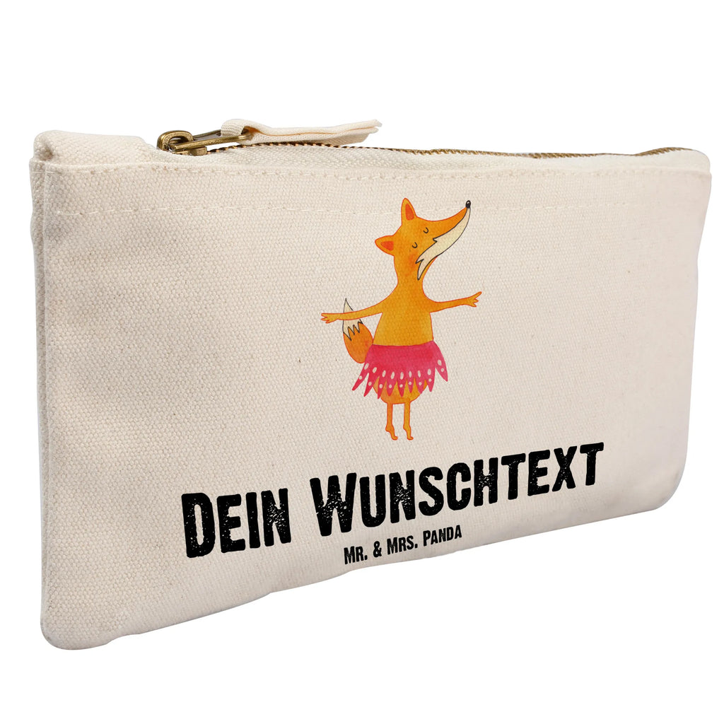 Personalisierte Schminktasche Fuchs Ballerina Personalisierte Schminktasche, Personalisierte Kosmetiktasche, Personalisierter Kosmetikbeutel, Personalisiertes Stiftemäppchen, Personalisiertes Etui, Personalisierte Federmappe, Personalisierte Makeup Bag, Personalisiertes Schminketui, Personalisiertes Kosmetiketui, Personalisiertes Schlamperetui, Schminktasche mit Namen, Kosmetiktasche mit Namen, Kosmetikbeutel mit Namen, Stiftemäppchen mit Namen, Etui mit Namen, Federmappe mit Namen, Makeup Bg mit Namen, Schminketui mit Namen, Kosmetiketui mit Namen, Schlamperetui mit Namen, Schminktasche personalisieren, Schminktasche bedrucken, Schminktasche selbst gestalten, Fuchs, Fuchs Spruch, Füchse, Füchsin, Ballerina, Ballett, Tänzerin, Tanzen, Party, Einladung, Geburtstag