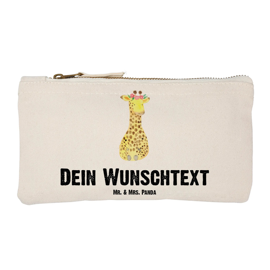 Personalisierte Schminktasche Giraffe Blumenkranz Personalisierte Schminktasche, Personalisierte Kosmetiktasche, Personalisierter Kosmetikbeutel, Personalisiertes Stiftemäppchen, Personalisiertes Etui, Personalisierte Federmappe, Personalisierte Makeup Bag, Personalisiertes Schminketui, Personalisiertes Kosmetiketui, Personalisiertes Schlamperetui, Schminktasche mit Namen, Kosmetiktasche mit Namen, Kosmetikbeutel mit Namen, Stiftemäppchen mit Namen, Etui mit Namen, Federmappe mit Namen, Makeup Bg mit Namen, Schminketui mit Namen, Kosmetiketui mit Namen, Schlamperetui mit Namen, Schminktasche personalisieren, Schminktasche bedrucken, Schminktasche selbst gestalten, Afrika, Wildtiere, Giraffe, Blumenkranz, Abenteurer, Selbstliebe, Freundin