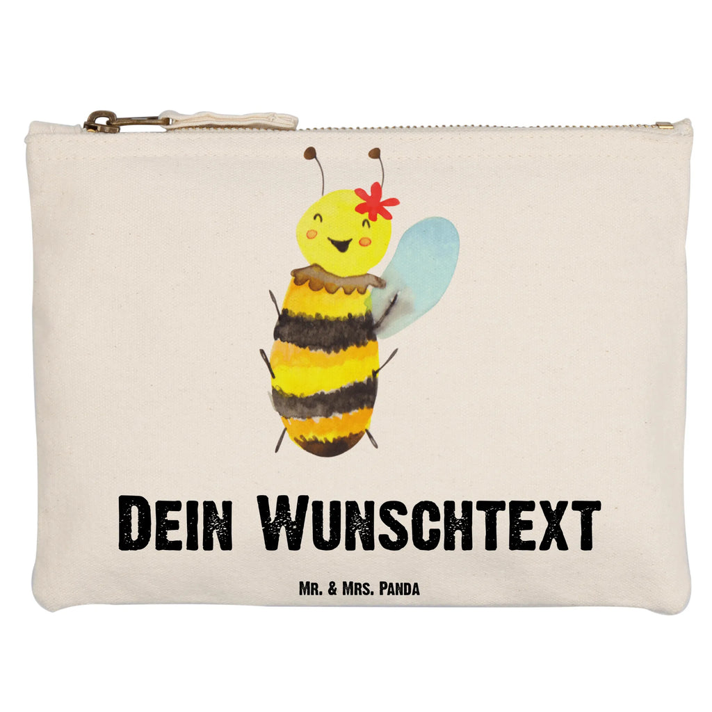 Personalisierte Schminktasche Biene Happy Personalisierte Schminktasche, Personalisierte Kosmetiktasche, Personalisierter Kosmetikbeutel, Personalisiertes Stiftemäppchen, Personalisiertes Etui, Personalisierte Federmappe, Personalisierte Makeup Bag, Personalisiertes Schminketui, Personalisiertes Kosmetiketui, Personalisiertes Schlamperetui, Schminktasche mit Namen, Kosmetiktasche mit Namen, Kosmetikbeutel mit Namen, Stiftemäppchen mit Namen, Etui mit Namen, Federmappe mit Namen, Makeup Bg mit Namen, Schminketui mit Namen, Kosmetiketui mit Namen, Schlamperetui mit Namen, Schminktasche personalisieren, Schminktasche bedrucken, Schminktasche selbst gestalten, Biene, Wespe, Hummel