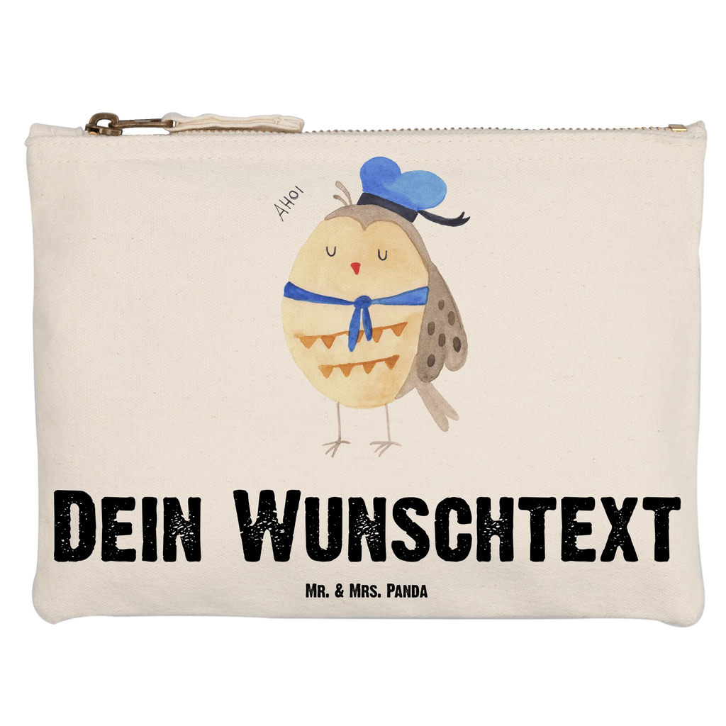 Personalisierte Schminktasche Eule Matrosen Personalisierte Schminktasche, Personalisierte Kosmetiktasche, Personalisierter Kosmetikbeutel, Personalisiertes Stiftemäppchen, Personalisiertes Etui, Personalisierte Federmappe, Personalisierte Makeup Bag, Personalisiertes Schminketui, Personalisiertes Kosmetiketui, Personalisiertes Schlamperetui, Schminktasche mit Namen, Kosmetiktasche mit Namen, Kosmetikbeutel mit Namen, Stiftemäppchen mit Namen, Etui mit Namen, Federmappe mit Namen, Makeup Bg mit Namen, Schminketui mit Namen, Kosmetiketui mit Namen, Schlamperetui mit Namen, Schminktasche personalisieren, Schminktasche bedrucken, Schminktasche selbst gestalten, Eule, Eule Spruch, Eule Deko, Owl, Wortspiel lustig, Matrose, Freundin, Ehe, Seefahrer, Heimathafen, Hochzeitstag Geschenk