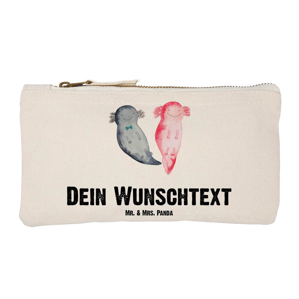 Personalisierte Schminktasche Axolotl Axel+Lotte Personalisierte Schminktasche, Personalisierte Kosmetiktasche, Personalisierter Kosmetikbeutel, Personalisiertes Stiftemäppchen, Personalisiertes Etui, Personalisierte Federmappe, Personalisierte Makeup Bag, Personalisiertes Schminketui, Personalisiertes Kosmetiketui, Personalisiertes Schlamperetui, Schminktasche mit Namen, Kosmetiktasche mit Namen, Kosmetikbeutel mit Namen, Stiftemäppchen mit Namen, Etui mit Namen, Federmappe mit Namen, Makeup Bg mit Namen, Schminketui mit Namen, Kosmetiketui mit Namen, Schlamperetui mit Namen, Schminktasche personalisieren, Schminktasche bedrucken, Schminktasche selbst gestalten, Axolotl, Molch, Axolot, Schwanzlurch, Lurch, Lurche, Liebe, große Liebe, Liebesbeweis, Freund, Verlobter, Ehemann, Jahrestag, Valentinstag