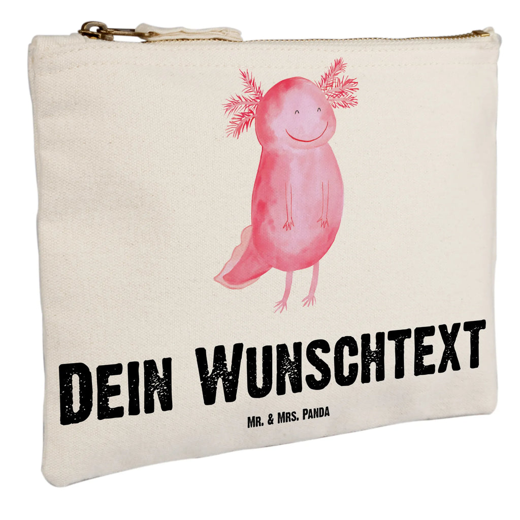 Personalisierte Schminktasche Axolotl glücklich Personalisierte Schminktasche, Personalisierte Kosmetiktasche, Personalisierter Kosmetikbeutel, Personalisiertes Stiftemäppchen, Personalisiertes Etui, Personalisierte Federmappe, Personalisierte Makeup Bag, Personalisiertes Schminketui, Personalisiertes Kosmetiketui, Personalisiertes Schlamperetui, Schminktasche mit Namen, Kosmetiktasche mit Namen, Kosmetikbeutel mit Namen, Stiftemäppchen mit Namen, Etui mit Namen, Federmappe mit Namen, Makeup Bg mit Namen, Schminketui mit Namen, Kosmetiketui mit Namen, Schlamperetui mit Namen, Schminktasche personalisieren, Schminktasche bedrucken, Schminktasche selbst gestalten, Axolotl, Molch, Axolot, Schwanzlurch, Lurch, Lurche, Motivation, gute Laune