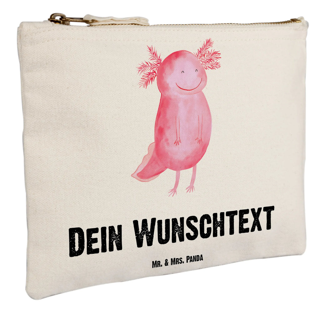 Personalisierte Schminktasche Axolotl glücklich Personalisierte Schminktasche, Personalisierte Kosmetiktasche, Personalisierter Kosmetikbeutel, Personalisiertes Stiftemäppchen, Personalisiertes Etui, Personalisierte Federmappe, Personalisierte Makeup Bag, Personalisiertes Schminketui, Personalisiertes Kosmetiketui, Personalisiertes Schlamperetui, Schminktasche mit Namen, Kosmetiktasche mit Namen, Kosmetikbeutel mit Namen, Stiftemäppchen mit Namen, Etui mit Namen, Federmappe mit Namen, Makeup Bg mit Namen, Schminketui mit Namen, Kosmetiketui mit Namen, Schlamperetui mit Namen, Schminktasche personalisieren, Schminktasche bedrucken, Schminktasche selbst gestalten, Axolotl, Molch, Axolot, Schwanzlurch, Lurch, Lurche, Motivation, gute Laune