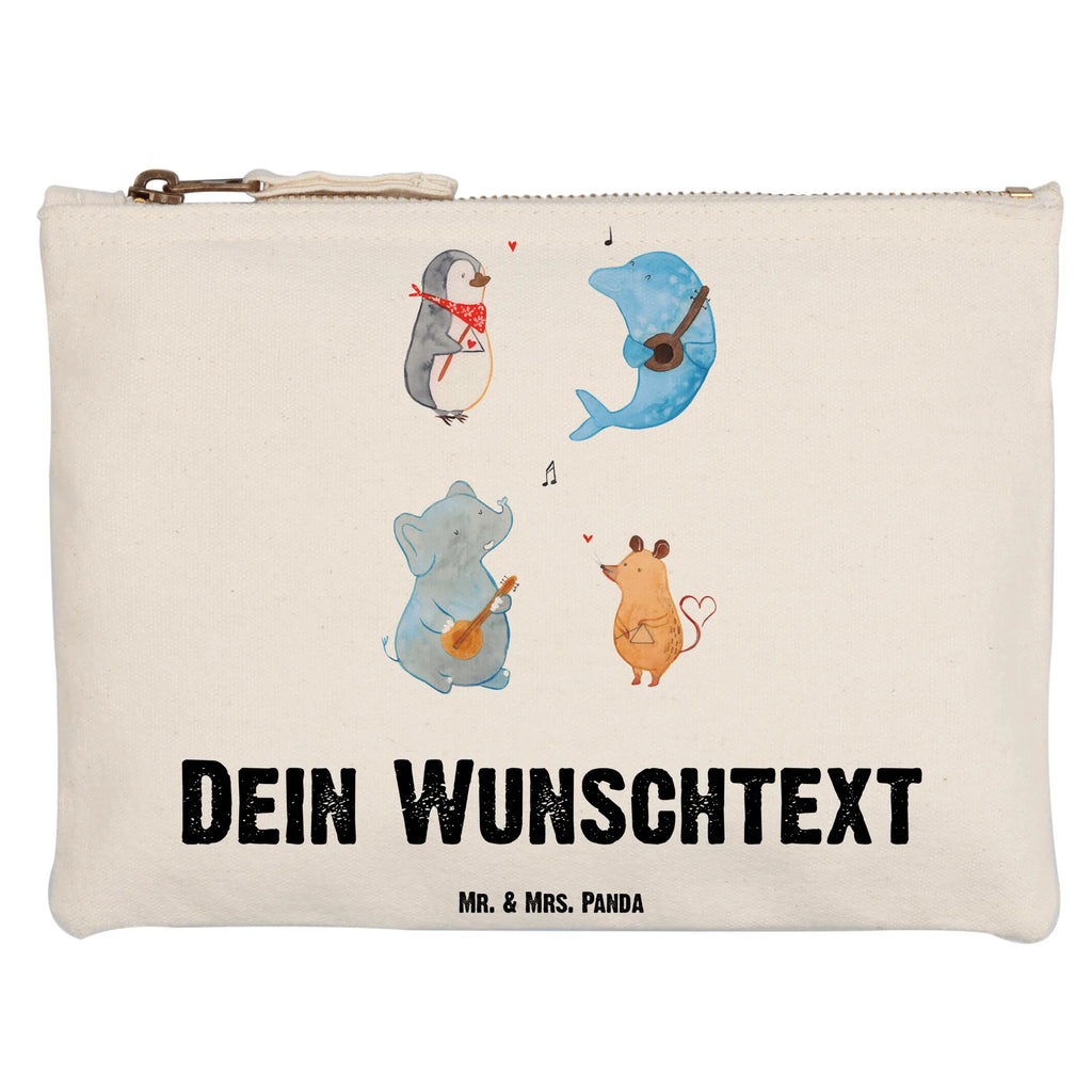 Personalisierte Schminktasche Big Band Personalisierte Schminktasche, Personalisierte Kosmetiktasche, Personalisierter Kosmetikbeutel, Personalisiertes Stiftemäppchen, Personalisiertes Etui, Personalisierte Federmappe, Personalisierte Makeup Bag, Personalisiertes Schminketui, Personalisiertes Kosmetiketui, Personalisiertes Schlamperetui, Schminktasche mit Namen, Kosmetiktasche mit Namen, Kosmetikbeutel mit Namen, Stiftemäppchen mit Namen, Etui mit Namen, Federmappe mit Namen, Makeup Bg mit Namen, Schminketui mit Namen, Kosmetiketui mit Namen, Schlamperetui mit Namen, Schminktasche personalisieren, Schminktasche bedrucken, Schminktasche selbst gestalten, Tiermotive, Gute Laune, lustige Sprüche, Tiere, Hund, Pinguin, Maus, Elefant, Delfin, Gitarre, Band, Triangel, Musikanten, Musik