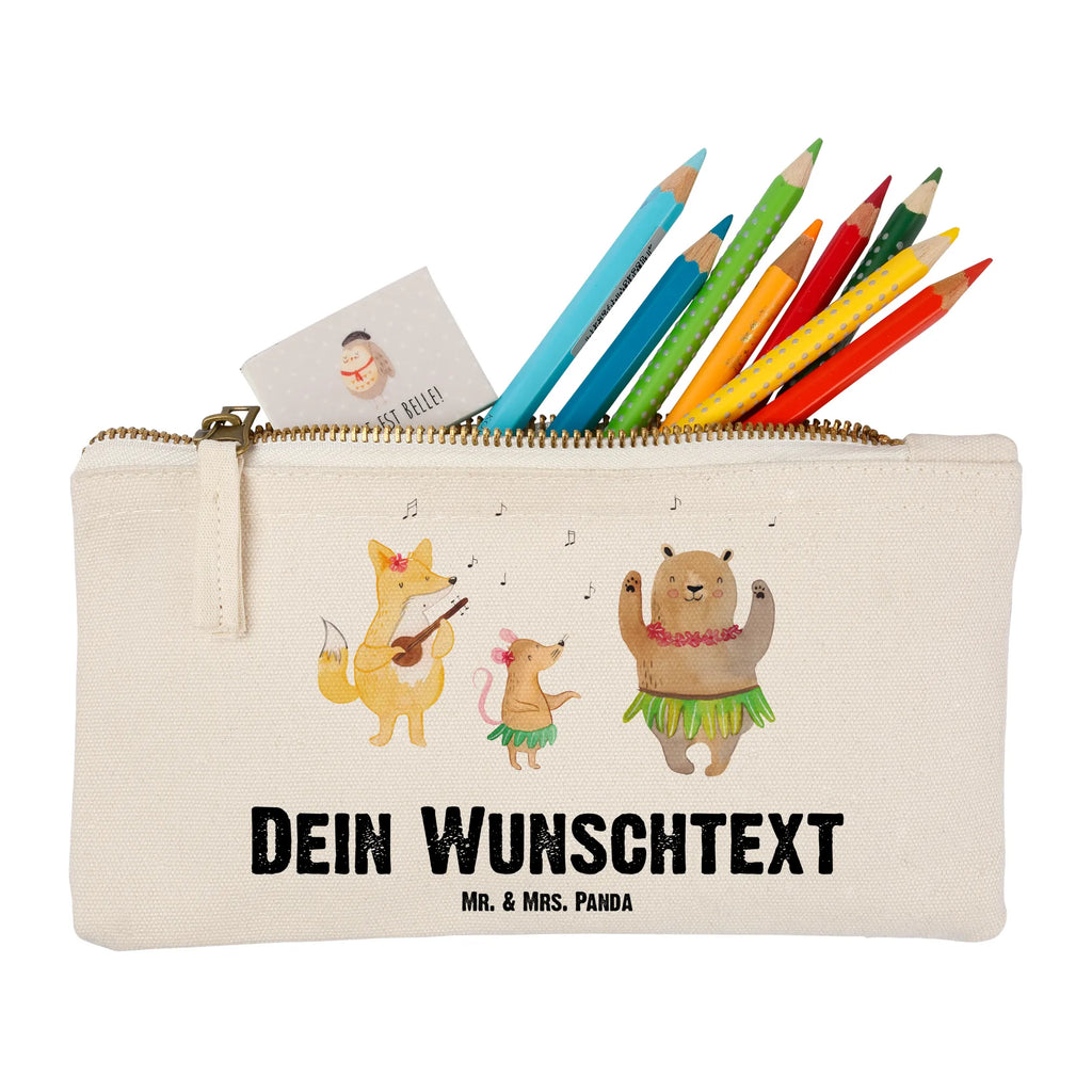 Personalisierte Schminktasche Waldtiere Aloha Personalisierte Schminktasche, Personalisierte Kosmetiktasche, Personalisierter Kosmetikbeutel, Personalisiertes Stiftemäppchen, Personalisiertes Etui, Personalisierte Federmappe, Personalisierte Makeup Bag, Personalisiertes Schminketui, Personalisiertes Kosmetiketui, Personalisiertes Schlamperetui, Schminktasche mit Namen, Kosmetiktasche mit Namen, Kosmetikbeutel mit Namen, Stiftemäppchen mit Namen, Etui mit Namen, Federmappe mit Namen, Makeup Bg mit Namen, Schminketui mit Namen, Kosmetiketui mit Namen, Schlamperetui mit Namen, Schminktasche personalisieren, Schminktasche bedrucken, Schminktasche selbst gestalten, Tiermotive, Gute Laune, lustige Sprüche, Tiere, Wald, Waldtiere, Musik, Aloha, Bär, Hase, Igel, Tanzen, Leben, Lachen