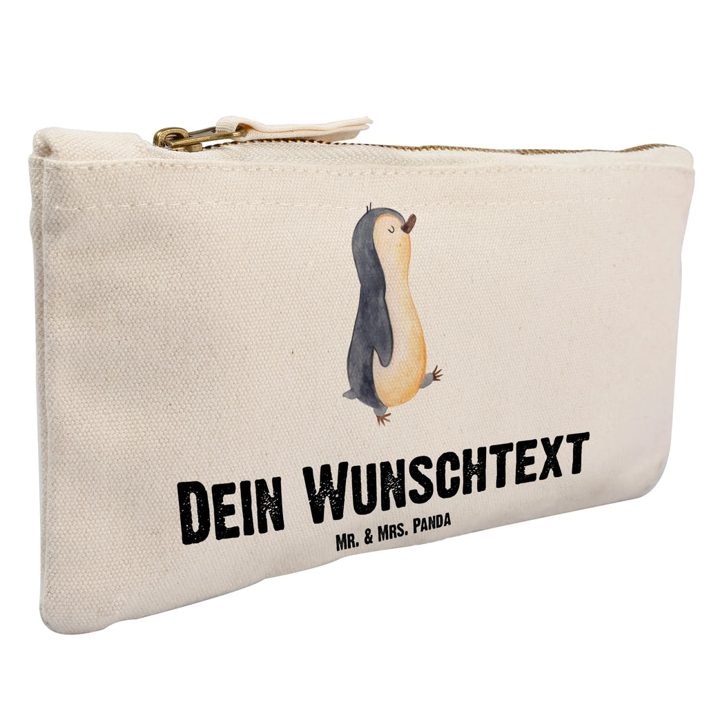 Personalisierte Schminktasche Pinguin marschierend Personalisierte Schminktasche, Personalisierte Kosmetiktasche, Personalisierter Kosmetikbeutel, Personalisiertes Stiftemäppchen, Personalisiertes Etui, Personalisierte Federmappe, Personalisierte Makeup Bag, Personalisiertes Schminketui, Personalisiertes Kosmetiketui, Personalisiertes Schlamperetui, Schminktasche mit Namen, Kosmetiktasche mit Namen, Kosmetikbeutel mit Namen, Stiftemäppchen mit Namen, Etui mit Namen, Federmappe mit Namen, Makeup Bg mit Namen, Schminketui mit Namen, Kosmetiketui mit Namen, Schlamperetui mit Namen, Schminktasche personalisieren, Schminktasche bedrucken, Schminktasche selbst gestalten, Pinguin, Pinguine, Frühaufsteher, Langschläfer, Bruder, Schwester, Familie