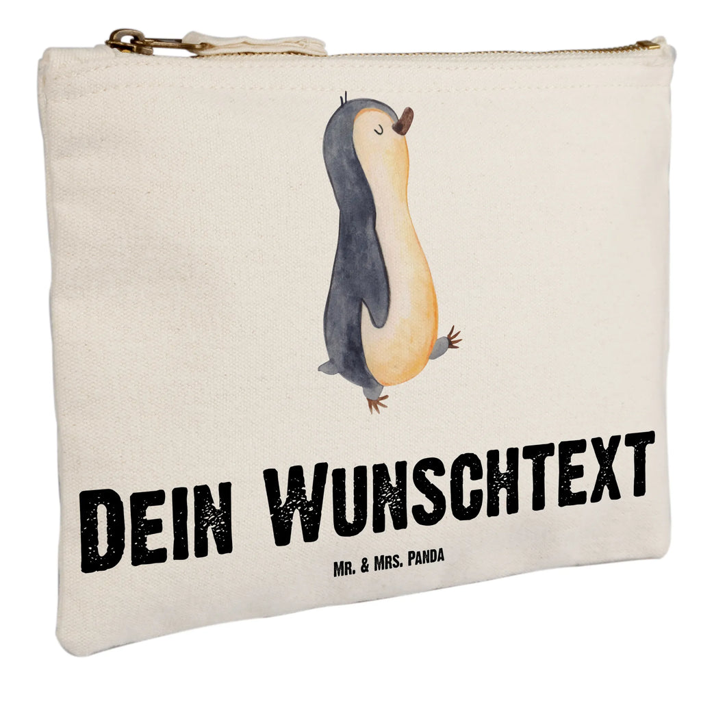 Personalisierte Schminktasche Pinguin marschierend Personalisierte Schminktasche, Personalisierte Kosmetiktasche, Personalisierter Kosmetikbeutel, Personalisiertes Stiftemäppchen, Personalisiertes Etui, Personalisierte Federmappe, Personalisierte Makeup Bag, Personalisiertes Schminketui, Personalisiertes Kosmetiketui, Personalisiertes Schlamperetui, Schminktasche mit Namen, Kosmetiktasche mit Namen, Kosmetikbeutel mit Namen, Stiftemäppchen mit Namen, Etui mit Namen, Federmappe mit Namen, Makeup Bg mit Namen, Schminketui mit Namen, Kosmetiketui mit Namen, Schlamperetui mit Namen, Schminktasche personalisieren, Schminktasche bedrucken, Schminktasche selbst gestalten, Pinguin, Pinguine, Frühaufsteher, Langschläfer, Bruder, Schwester, Familie