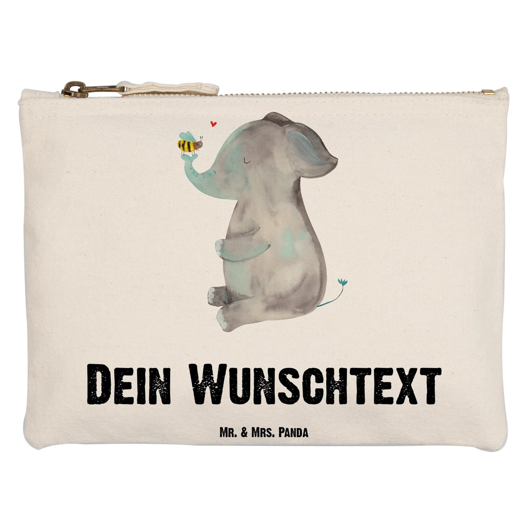 Personalisierte Schminktasche Elefant & Biene Personalisierte Schminktasche, Personalisierte Kosmetiktasche, Personalisierter Kosmetikbeutel, Personalisiertes Stiftemäppchen, Personalisiertes Etui, Personalisierte Federmappe, Personalisierte Makeup Bag, Personalisiertes Schminketui, Personalisiertes Kosmetiketui, Personalisiertes Schlamperetui, Schminktasche mit Namen, Kosmetiktasche mit Namen, Kosmetikbeutel mit Namen, Stiftemäppchen mit Namen, Etui mit Namen, Federmappe mit Namen, Makeup Bg mit Namen, Schminketui mit Namen, Kosmetiketui mit Namen, Schlamperetui mit Namen, Schminktasche personalisieren, Schminktasche bedrucken, Schminktasche selbst gestalten, Tiermotive, Gute Laune, lustige Sprüche, Tiere, Elefant, Biene, Liebe, Liebesbeweis, Jahrestag, Liebesgeschenk, Heiratsantrag, Hochzeitsgeschenk, Liebesspruch