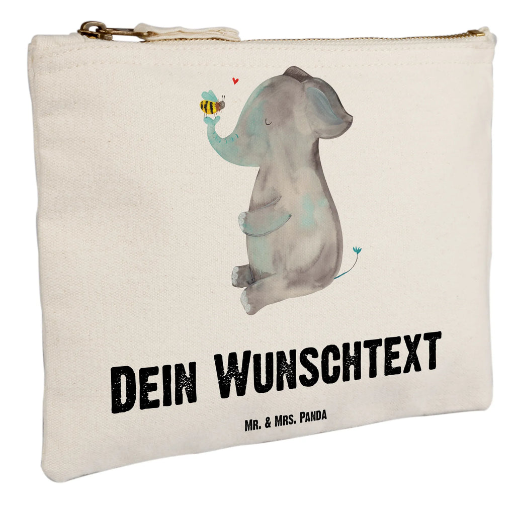 Personalisierte Schminktasche Elefant & Biene Personalisierte Schminktasche, Personalisierte Kosmetiktasche, Personalisierter Kosmetikbeutel, Personalisiertes Stiftemäppchen, Personalisiertes Etui, Personalisierte Federmappe, Personalisierte Makeup Bag, Personalisiertes Schminketui, Personalisiertes Kosmetiketui, Personalisiertes Schlamperetui, Schminktasche mit Namen, Kosmetiktasche mit Namen, Kosmetikbeutel mit Namen, Stiftemäppchen mit Namen, Etui mit Namen, Federmappe mit Namen, Makeup Bg mit Namen, Schminketui mit Namen, Kosmetiketui mit Namen, Schlamperetui mit Namen, Schminktasche personalisieren, Schminktasche bedrucken, Schminktasche selbst gestalten, Tiermotive, Gute Laune, lustige Sprüche, Tiere, Elefant, Biene, Liebe, Liebesbeweis, Jahrestag, Liebesgeschenk, Heiratsantrag, Hochzeitsgeschenk, Liebesspruch