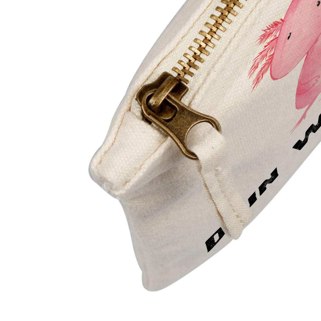 Personalisierte Schminktasche Axolotl Personalisierte Schminktasche, Personalisierte Kosmetiktasche, Personalisierter Kosmetikbeutel, Personalisiertes Stiftemäppchen, Personalisiertes Etui, Personalisierte Federmappe, Personalisierte Makeup Bag, Personalisiertes Schminketui, Personalisiertes Kosmetiketui, Personalisiertes Schlamperetui, Schminktasche mit Namen, Kosmetiktasche mit Namen, Kosmetikbeutel mit Namen, Stiftemäppchen mit Namen, Etui mit Namen, Federmappe mit Namen, Makeup Bg mit Namen, Schminketui mit Namen, Kosmetiketui mit Namen, Schlamperetui mit Namen, Schminktasche personalisieren, Schminktasche bedrucken, Schminktasche selbst gestalten, Axolotl, Molch, Axolot, vergnügt, fröhlich, zufrieden, Lebensstil, Weisheit, Lebensweisheit, Liebe, Freundin