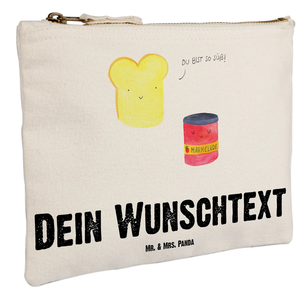 Personalisierte Schminktasche Toast & Marmelade Personalisierte Schminktasche, Personalisierte Kosmetiktasche, Personalisierter Kosmetikbeutel, Personalisiertes Stiftemäppchen, Personalisiertes Etui, Personalisierte Federmappe, Personalisierte Makeup Bag, Personalisiertes Schminketui, Personalisiertes Kosmetiketui, Personalisiertes Schlamperetui, Schminktasche mit Namen, Kosmetiktasche mit Namen, Kosmetikbeutel mit Namen, Stiftemäppchen mit Namen, Etui mit Namen, Federmappe mit Namen, Makeup Bg mit Namen, Schminketui mit Namen, Kosmetiketui mit Namen, Schlamperetui mit Namen, Schminktasche personalisieren, Schminktasche bedrucken, Schminktasche selbst gestalten, Tiermotive, Gute Laune, lustige Sprüche, Tiere, Toast, Marmelade, Dreamteam, süße Postkarte, süß, Küche Deko, Küche Spruch, Frühstück Einladung, Brot, Toastbrot