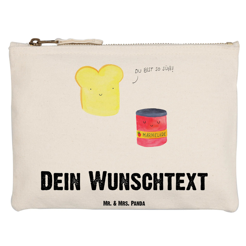 Personalisierte Schminktasche Toast & Marmelade Personalisierte Schminktasche, Personalisierte Kosmetiktasche, Personalisierter Kosmetikbeutel, Personalisiertes Stiftemäppchen, Personalisiertes Etui, Personalisierte Federmappe, Personalisierte Makeup Bag, Personalisiertes Schminketui, Personalisiertes Kosmetiketui, Personalisiertes Schlamperetui, Schminktasche mit Namen, Kosmetiktasche mit Namen, Kosmetikbeutel mit Namen, Stiftemäppchen mit Namen, Etui mit Namen, Federmappe mit Namen, Makeup Bg mit Namen, Schminketui mit Namen, Kosmetiketui mit Namen, Schlamperetui mit Namen, Schminktasche personalisieren, Schminktasche bedrucken, Schminktasche selbst gestalten, Tiermotive, Gute Laune, lustige Sprüche, Tiere, Toast, Marmelade, Dreamteam, süße Postkarte, süß, Küche Deko, Küche Spruch, Frühstück Einladung, Brot, Toastbrot