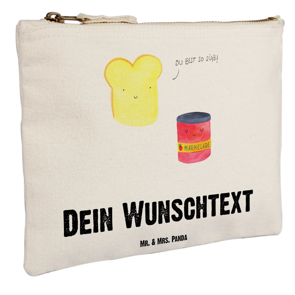 Personalisierte Schminktasche Toast & Marmelade Personalisierte Schminktasche, Personalisierte Kosmetiktasche, Personalisierter Kosmetikbeutel, Personalisiertes Stiftemäppchen, Personalisiertes Etui, Personalisierte Federmappe, Personalisierte Makeup Bag, Personalisiertes Schminketui, Personalisiertes Kosmetiketui, Personalisiertes Schlamperetui, Schminktasche mit Namen, Kosmetiktasche mit Namen, Kosmetikbeutel mit Namen, Stiftemäppchen mit Namen, Etui mit Namen, Federmappe mit Namen, Makeup Bg mit Namen, Schminketui mit Namen, Kosmetiketui mit Namen, Schlamperetui mit Namen, Schminktasche personalisieren, Schminktasche bedrucken, Schminktasche selbst gestalten, Tiermotive, Gute Laune, lustige Sprüche, Tiere, Toast, Marmelade, Dreamteam, süße Postkarte, süß, Küche Deko, Küche Spruch, Frühstück Einladung, Brot, Toastbrot