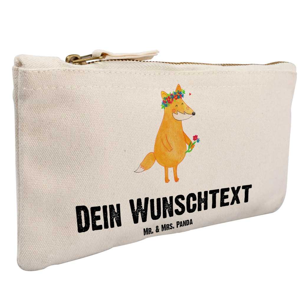 Personalisierte Schminktasche Fuchs Blumenliebe Personalisierte Schminktasche, Personalisierte Kosmetiktasche, Personalisierter Kosmetikbeutel, Personalisiertes Stiftemäppchen, Personalisiertes Etui, Personalisierte Federmappe, Personalisierte Makeup Bag, Personalisiertes Schminketui, Personalisiertes Kosmetiketui, Personalisiertes Schlamperetui, Schminktasche mit Namen, Kosmetiktasche mit Namen, Kosmetikbeutel mit Namen, Stiftemäppchen mit Namen, Etui mit Namen, Federmappe mit Namen, Makeup Bg mit Namen, Schminketui mit Namen, Kosmetiketui mit Namen, Schlamperetui mit Namen, Schminktasche personalisieren, Schminktasche bedrucken, Schminktasche selbst gestalten, Fuchs, Füchse, Fox, Liebe, Freundin, Fuchsmädchen, Blumenmädchen, Freundinnen, Liebesbeweis, Blume, Blumen, Motivation, Freude, ich, mich, Selbstliebe