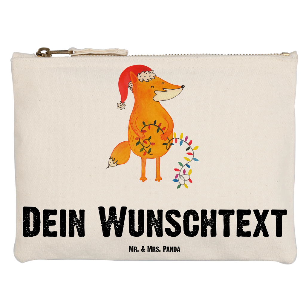 Personalisierte Schminktasche Fuchs Weihnachten Personalisierte Schminktasche, Personalisierte Kosmetiktasche, Personalisierter Kosmetikbeutel, Personalisiertes Stiftemäppchen, Personalisiertes Etui, Personalisierte Federmappe, Personalisierte Makeup Bag, Personalisiertes Schminketui, Personalisiertes Kosmetiketui, Personalisiertes Schlamperetui, Schminktasche mit Namen, Kosmetiktasche mit Namen, Kosmetikbeutel mit Namen, Stiftemäppchen mit Namen, Etui mit Namen, Federmappe mit Namen, Makeup Bg mit Namen, Schminketui mit Namen, Kosmetiketui mit Namen, Schlamperetui mit Namen, Schminktasche personalisieren, Schminktasche bedrucken, Schminktasche selbst gestalten, Winter, Weihnachten, Weihnachtsdeko, Nikolaus, Advent, Heiligabend, Wintermotiv, Fuchs, Füchse, Spruch schön, Geschenk Weihnachten, Weihnachtsmann, Weihnachtszeit