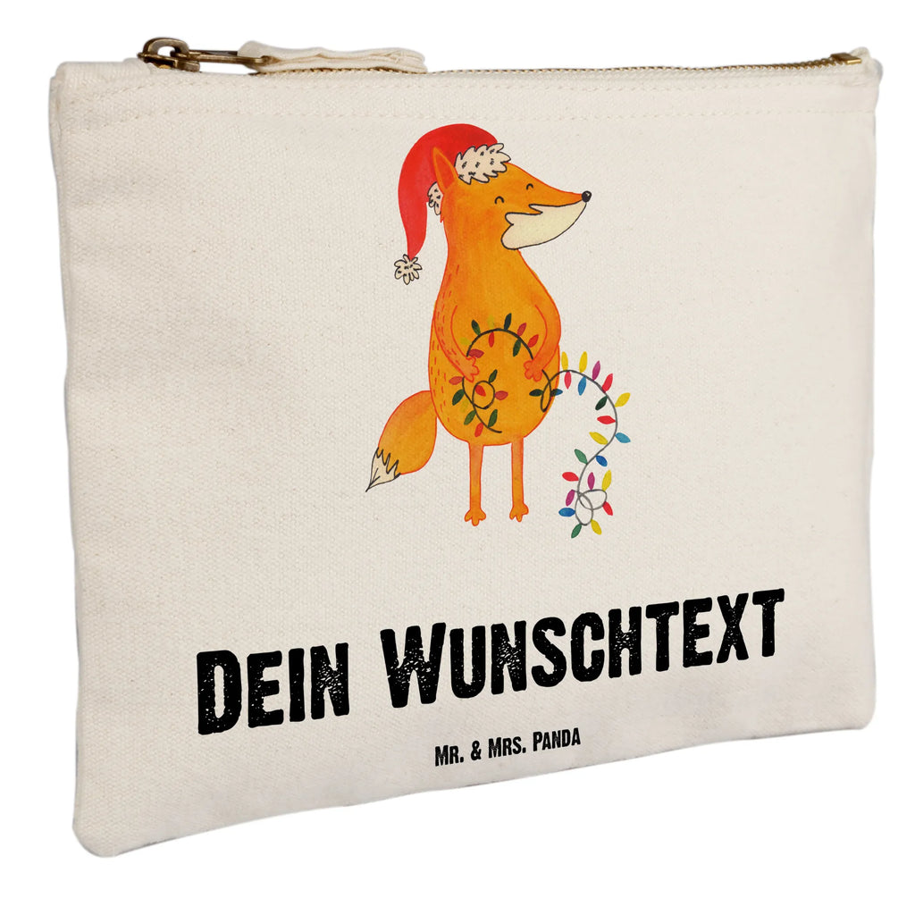 Personalisierte Schminktasche Fuchs Weihnachten Personalisierte Schminktasche, Personalisierte Kosmetiktasche, Personalisierter Kosmetikbeutel, Personalisiertes Stiftemäppchen, Personalisiertes Etui, Personalisierte Federmappe, Personalisierte Makeup Bag, Personalisiertes Schminketui, Personalisiertes Kosmetiketui, Personalisiertes Schlamperetui, Schminktasche mit Namen, Kosmetiktasche mit Namen, Kosmetikbeutel mit Namen, Stiftemäppchen mit Namen, Etui mit Namen, Federmappe mit Namen, Makeup Bg mit Namen, Schminketui mit Namen, Kosmetiketui mit Namen, Schlamperetui mit Namen, Schminktasche personalisieren, Schminktasche bedrucken, Schminktasche selbst gestalten, Winter, Weihnachten, Weihnachtsdeko, Nikolaus, Advent, Heiligabend, Wintermotiv, Fuchs, Füchse, Spruch schön, Geschenk Weihnachten, Weihnachtsmann, Weihnachtszeit