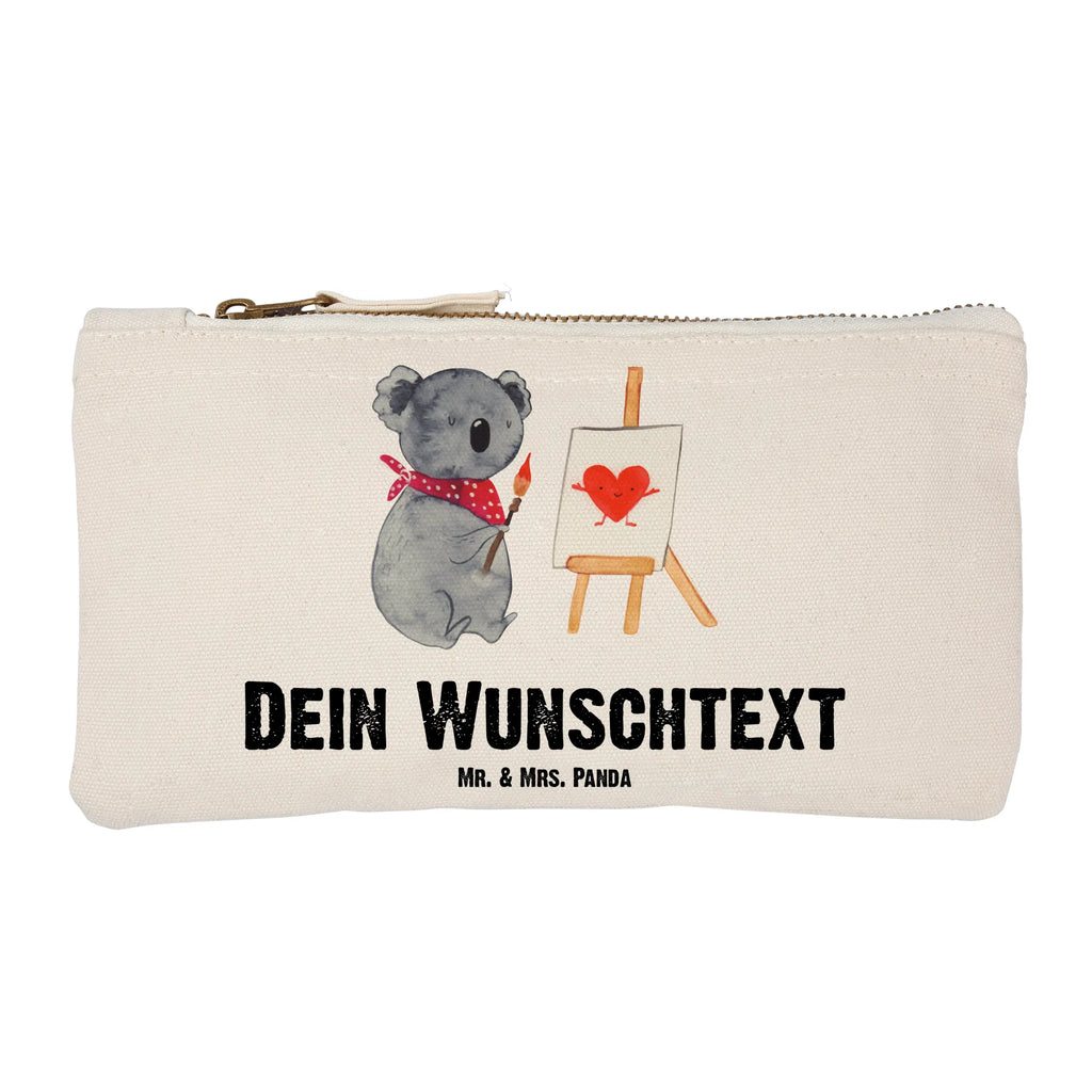 Personalisierte Schminktasche Koala Künstler Personalisierte Schminktasche, Personalisierte Kosmetiktasche, Personalisierter Kosmetikbeutel, Personalisiertes Stiftemäppchen, Personalisiertes Etui, Personalisierte Federmappe, Personalisierte Makeup Bag, Personalisiertes Schminketui, Personalisiertes Kosmetiketui, Personalisiertes Schlamperetui, Schminktasche mit Namen, Kosmetiktasche mit Namen, Kosmetikbeutel mit Namen, Stiftemäppchen mit Namen, Etui mit Namen, Federmappe mit Namen, Makeup Bg mit Namen, Schminketui mit Namen, Kosmetiketui mit Namen, Schlamperetui mit Namen, Schminktasche personalisieren, Schminktasche bedrucken, Schminktasche selbst gestalten, Koala, Koalabär, Liebe, Liebensbeweis, Liebesgeschenk, Gefühle, Künstler, zeichnen