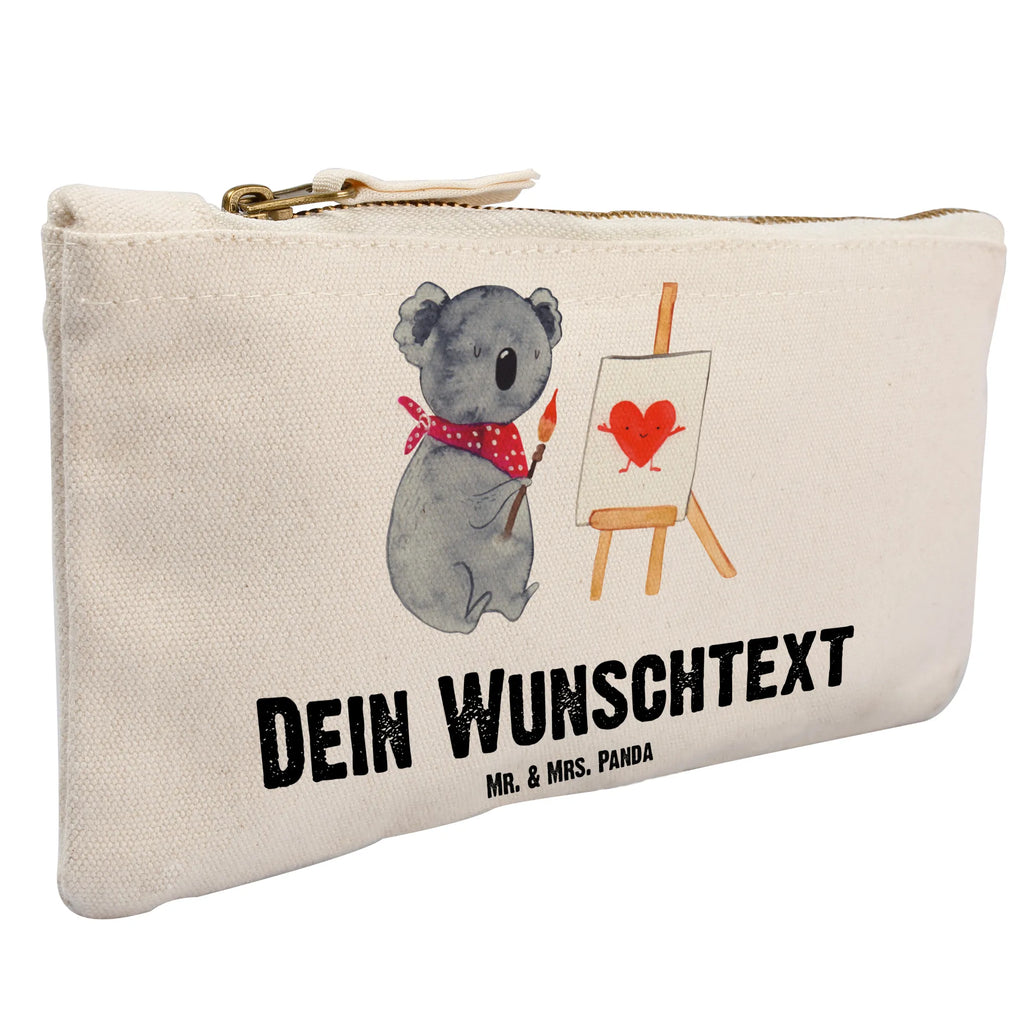 Personalisierte Schminktasche Koala Künstler Personalisierte Schminktasche, Personalisierte Kosmetiktasche, Personalisierter Kosmetikbeutel, Personalisiertes Stiftemäppchen, Personalisiertes Etui, Personalisierte Federmappe, Personalisierte Makeup Bag, Personalisiertes Schminketui, Personalisiertes Kosmetiketui, Personalisiertes Schlamperetui, Schminktasche mit Namen, Kosmetiktasche mit Namen, Kosmetikbeutel mit Namen, Stiftemäppchen mit Namen, Etui mit Namen, Federmappe mit Namen, Makeup Bg mit Namen, Schminketui mit Namen, Kosmetiketui mit Namen, Schlamperetui mit Namen, Schminktasche personalisieren, Schminktasche bedrucken, Schminktasche selbst gestalten, Koala, Koalabär, Liebe, Liebensbeweis, Liebesgeschenk, Gefühle, Künstler, zeichnen