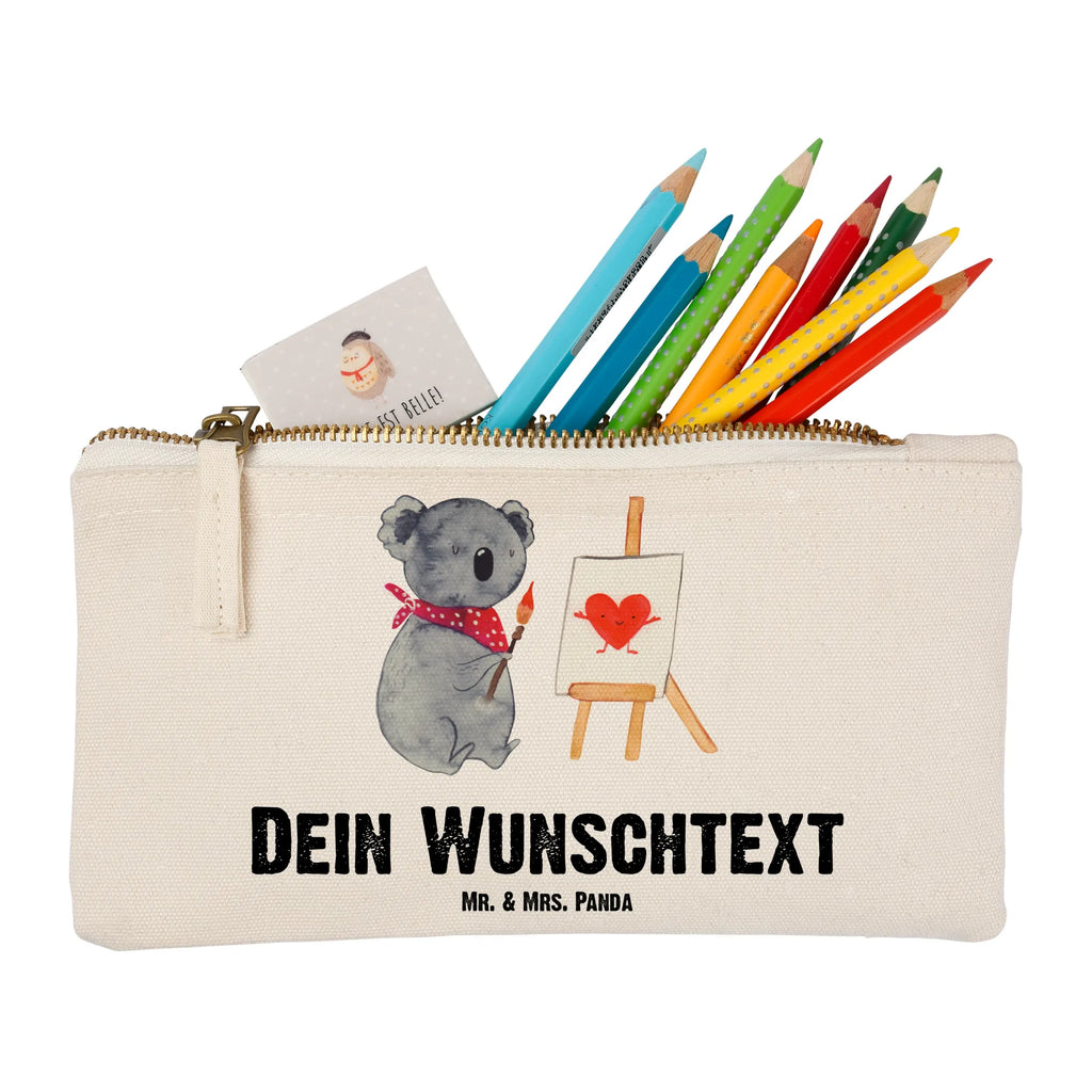 Personalisierte Schminktasche Koala Künstler Personalisierte Schminktasche, Personalisierte Kosmetiktasche, Personalisierter Kosmetikbeutel, Personalisiertes Stiftemäppchen, Personalisiertes Etui, Personalisierte Federmappe, Personalisierte Makeup Bag, Personalisiertes Schminketui, Personalisiertes Kosmetiketui, Personalisiertes Schlamperetui, Schminktasche mit Namen, Kosmetiktasche mit Namen, Kosmetikbeutel mit Namen, Stiftemäppchen mit Namen, Etui mit Namen, Federmappe mit Namen, Makeup Bg mit Namen, Schminketui mit Namen, Kosmetiketui mit Namen, Schlamperetui mit Namen, Schminktasche personalisieren, Schminktasche bedrucken, Schminktasche selbst gestalten, Koala, Koalabär, Liebe, Liebensbeweis, Liebesgeschenk, Gefühle, Künstler, zeichnen