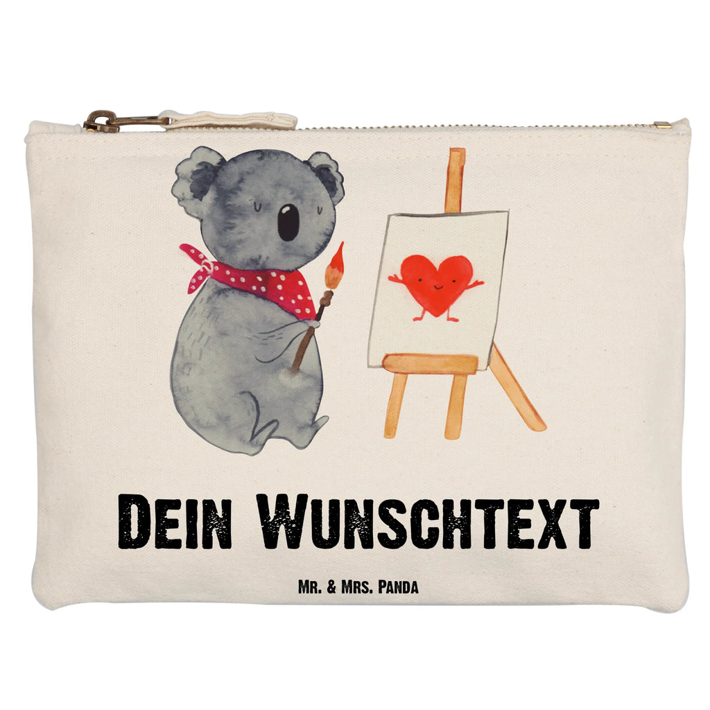 Personalisierte Schminktasche Koala Künstler Personalisierte Schminktasche, Personalisierte Kosmetiktasche, Personalisierter Kosmetikbeutel, Personalisiertes Stiftemäppchen, Personalisiertes Etui, Personalisierte Federmappe, Personalisierte Makeup Bag, Personalisiertes Schminketui, Personalisiertes Kosmetiketui, Personalisiertes Schlamperetui, Schminktasche mit Namen, Kosmetiktasche mit Namen, Kosmetikbeutel mit Namen, Stiftemäppchen mit Namen, Etui mit Namen, Federmappe mit Namen, Makeup Bg mit Namen, Schminketui mit Namen, Kosmetiketui mit Namen, Schlamperetui mit Namen, Schminktasche personalisieren, Schminktasche bedrucken, Schminktasche selbst gestalten, Koala, Koalabär, Liebe, Liebensbeweis, Liebesgeschenk, Gefühle, Künstler, zeichnen