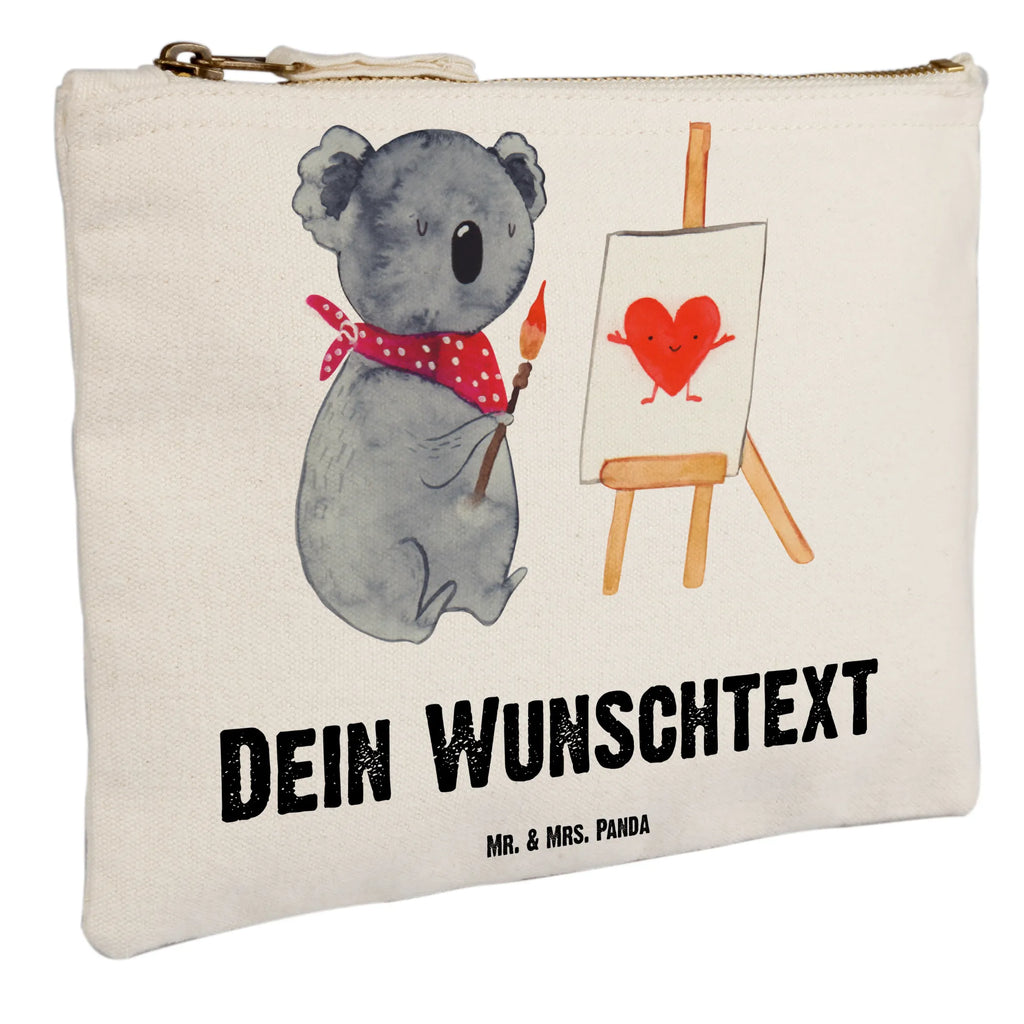 Personalisierte Schminktasche Koala Künstler Personalisierte Schminktasche, Personalisierte Kosmetiktasche, Personalisierter Kosmetikbeutel, Personalisiertes Stiftemäppchen, Personalisiertes Etui, Personalisierte Federmappe, Personalisierte Makeup Bag, Personalisiertes Schminketui, Personalisiertes Kosmetiketui, Personalisiertes Schlamperetui, Schminktasche mit Namen, Kosmetiktasche mit Namen, Kosmetikbeutel mit Namen, Stiftemäppchen mit Namen, Etui mit Namen, Federmappe mit Namen, Makeup Bg mit Namen, Schminketui mit Namen, Kosmetiketui mit Namen, Schlamperetui mit Namen, Schminktasche personalisieren, Schminktasche bedrucken, Schminktasche selbst gestalten, Koala, Koalabär, Liebe, Liebensbeweis, Liebesgeschenk, Gefühle, Künstler, zeichnen