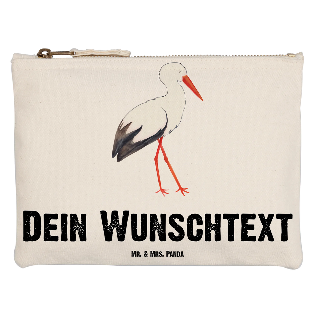 Personalisierte Schminktasche Storch Personalisierte Schminktasche, Personalisierte Kosmetiktasche, Personalisierter Kosmetikbeutel, Personalisiertes Stiftemäppchen, Personalisiertes Etui, Personalisierte Federmappe, Personalisierte Makeup Bag, Personalisiertes Schminketui, Personalisiertes Kosmetiketui, Personalisiertes Schlamperetui, Schminktasche mit Namen, Kosmetiktasche mit Namen, Kosmetikbeutel mit Namen, Stiftemäppchen mit Namen, Etui mit Namen, Federmappe mit Namen, Makeup Bg mit Namen, Schminketui mit Namen, Kosmetiketui mit Namen, Schlamperetui mit Namen, Schminktasche personalisieren, Schminktasche bedrucken, Schminktasche selbst gestalten, Tiermotive, Gute Laune, lustige Sprüche, Tiere, Storch, Störche, Schwangerschaft, Geburt, Mutter, Mütter, Mutter werden, Schwanger, Babybauch, Baby