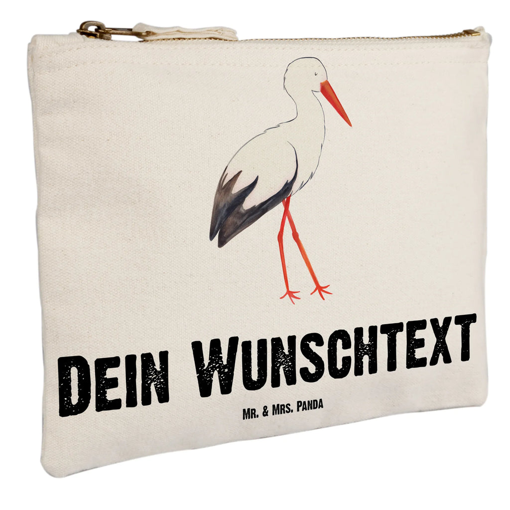 Personalisierte Schminktasche Storch Personalisierte Schminktasche, Personalisierte Kosmetiktasche, Personalisierter Kosmetikbeutel, Personalisiertes Stiftemäppchen, Personalisiertes Etui, Personalisierte Federmappe, Personalisierte Makeup Bag, Personalisiertes Schminketui, Personalisiertes Kosmetiketui, Personalisiertes Schlamperetui, Schminktasche mit Namen, Kosmetiktasche mit Namen, Kosmetikbeutel mit Namen, Stiftemäppchen mit Namen, Etui mit Namen, Federmappe mit Namen, Makeup Bg mit Namen, Schminketui mit Namen, Kosmetiketui mit Namen, Schlamperetui mit Namen, Schminktasche personalisieren, Schminktasche bedrucken, Schminktasche selbst gestalten, Tiermotive, Gute Laune, lustige Sprüche, Tiere, Storch, Störche, Schwangerschaft, Geburt, Mutter, Mütter, Mutter werden, Schwanger, Babybauch, Baby