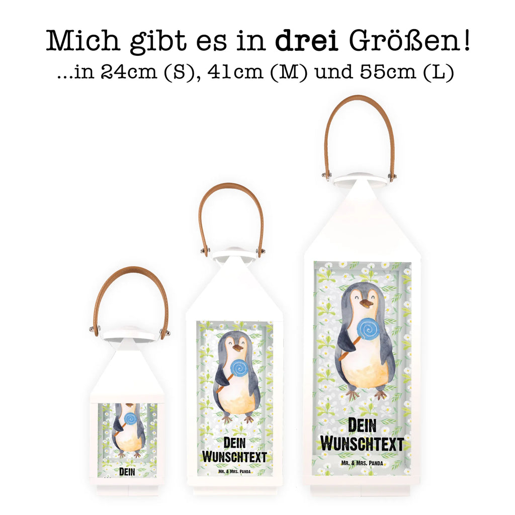 Personalisierte Deko Laterne Pinguin Lolli Gartenlampe, Gartenleuchte, Gartendekoration, Gartenlicht, Laterne kleine Laternen, XXL Laternen, Laterne groß, Pinguin, Pinguine, Lolli, Süßigkeiten, Blödsinn, Spruch, Rebell, Gauner, Ganove, Rabauke