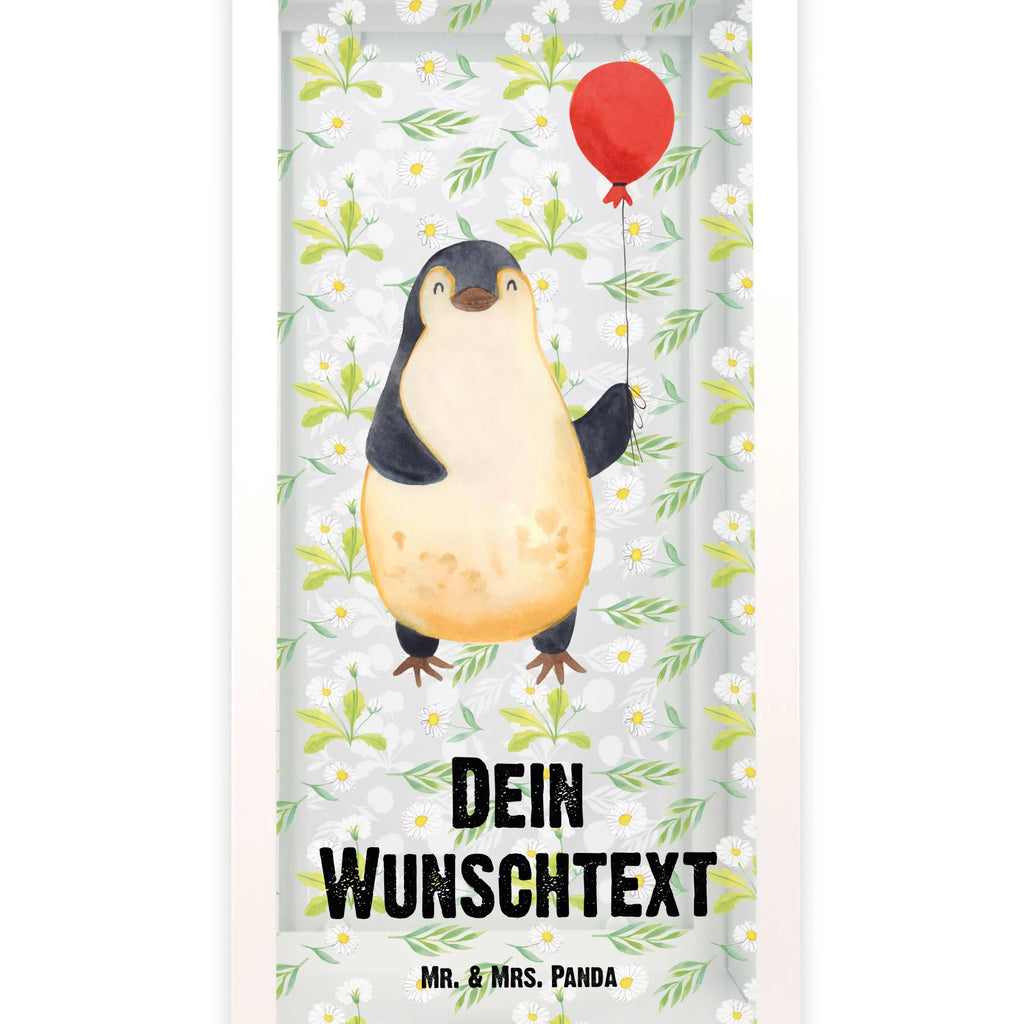 Personalisierte Deko Laterne Pinguin Luftballon Gartenlampe, Gartenleuchte, Gartendekoration, Gartenlicht, Laterne kleine Laternen, XXL Laternen, Laterne groß, Pinguin, Pinguine, Luftballon, Tagträume, Lebenslust, Geschenk Freundin, Geschenkidee, beste Freundin, Motivation, Neustart, neues Leben, Liebe, Glück