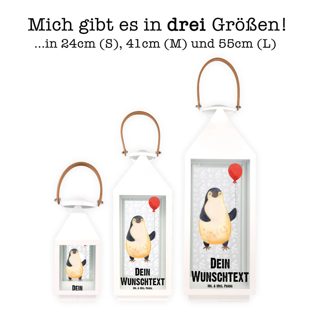 Personalisierte Deko Laterne Pinguin Luftballon Gartenlampe, Gartenleuchte, Gartendekoration, Gartenlicht, Laterne kleine Laternen, XXL Laternen, Laterne groß, Pinguin, Pinguine, Luftballon, Tagträume, Lebenslust, Geschenk Freundin, Geschenkidee, beste Freundin, Motivation, Neustart, neues Leben, Liebe, Glück