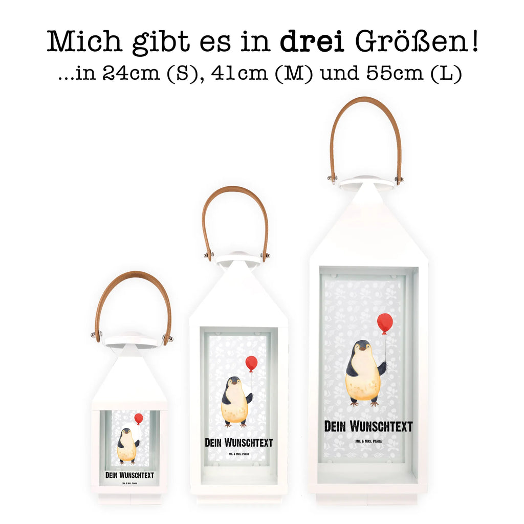 Personalisierte Deko Laterne Pinguin Luftballon Gartenlampe, Gartenleuchte, Gartendekoration, Gartenlicht, Laterne kleine Laternen, XXL Laternen, Laterne groß, Pinguin, Pinguine, Luftballon, Tagträume, Lebenslust, Geschenk Freundin, Geschenkidee, beste Freundin, Motivation, Neustart, neues Leben, Liebe, Glück