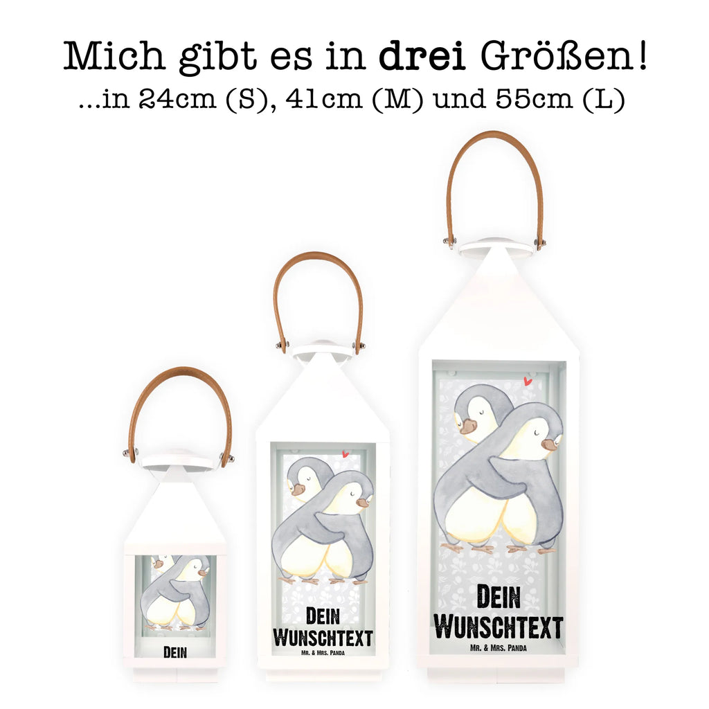 Personalisierte Deko Laterne Pinguine Kuscheln Gartenlampe, Gartenleuchte, Gartendekoration, Gartenlicht, Laterne kleine Laternen, XXL Laternen, Laterne groß, Liebe, Partner, Freund, Freundin, Ehemann, Ehefrau, Heiraten, Verlobung, Heiratsantrag, Liebesgeschenk, Jahrestag, Hocheitstag, Valentinstag, Geschenk für Frauen, Hochzeitstag, Mitbringsel, Geschenk für Freundin, Geschenk für Partner, Liebesbeweis, für Männer, für Ehemann